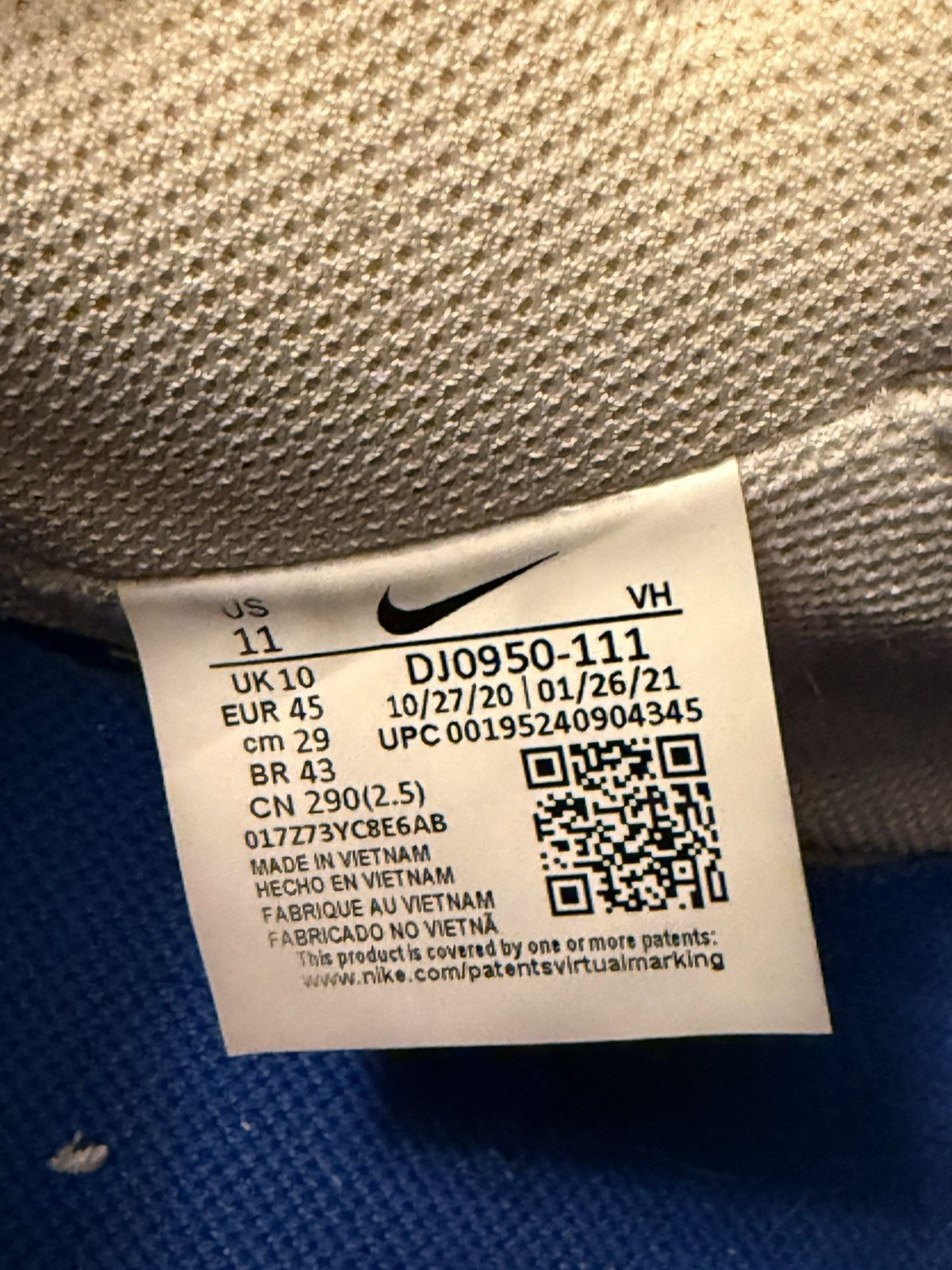 Nike × Off-White Nike x Off-White Dunk Low Lot 16 Size US 11 / EU 44 - 8 Thumbnail