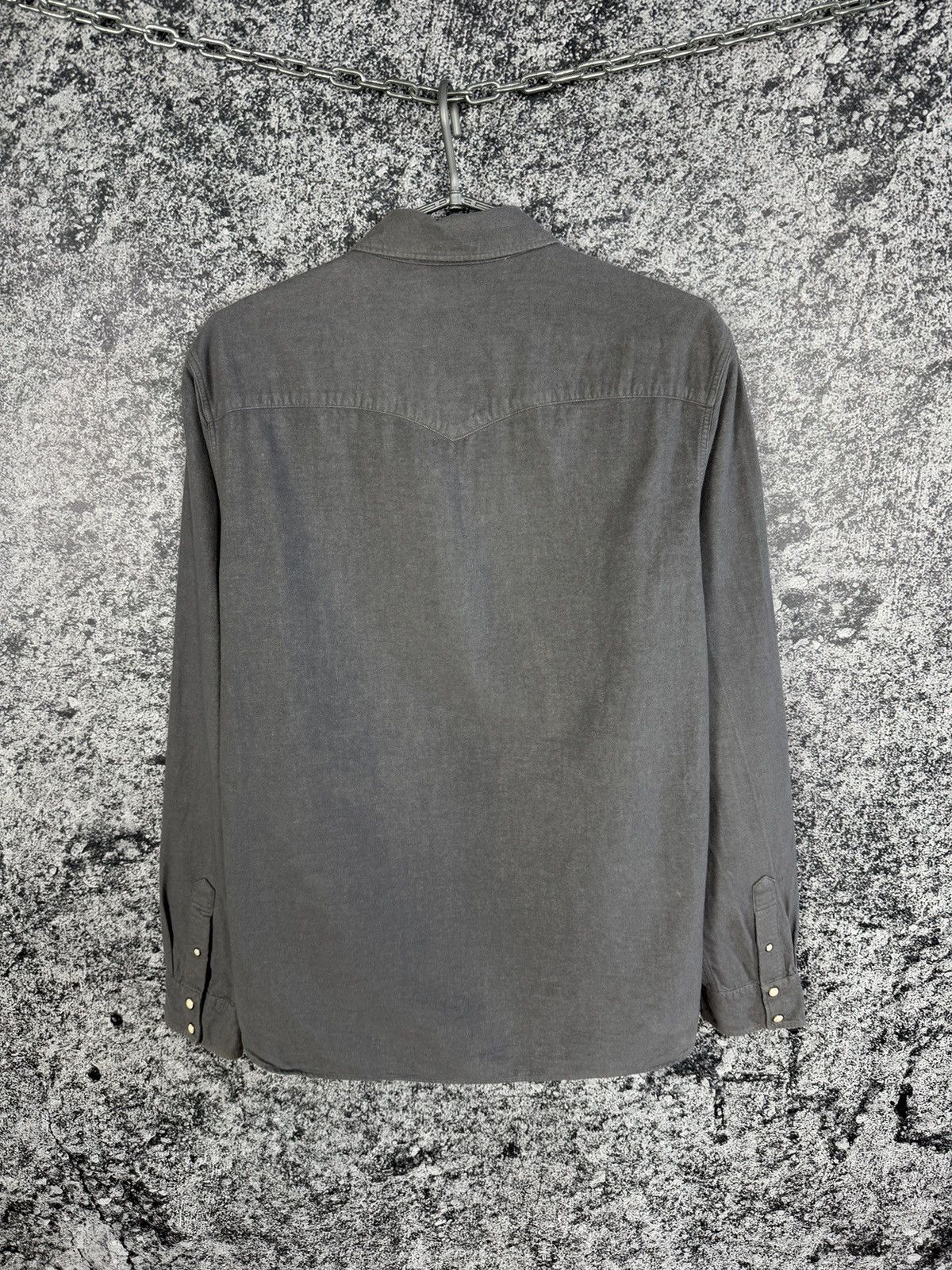 Allsaints Allsaints Helm Long Sleeve Riveted Shirt Button Up Size M Size US M / EU 48-50 / 2 - 9 Thumbnail