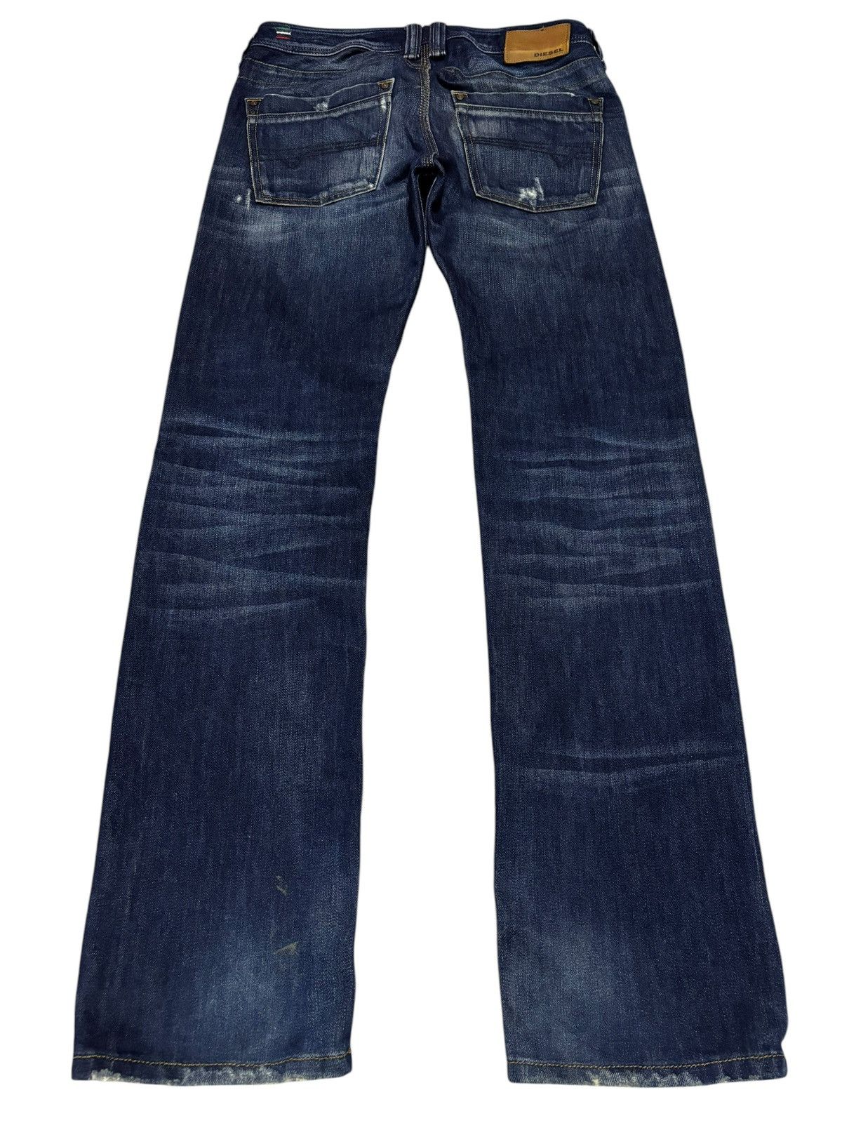 Diesel × Vintage Italy Diesel Timmen Baumwolle Faded Distressed Jeans Size US 32 / EU 48 - 2 Thumbnail