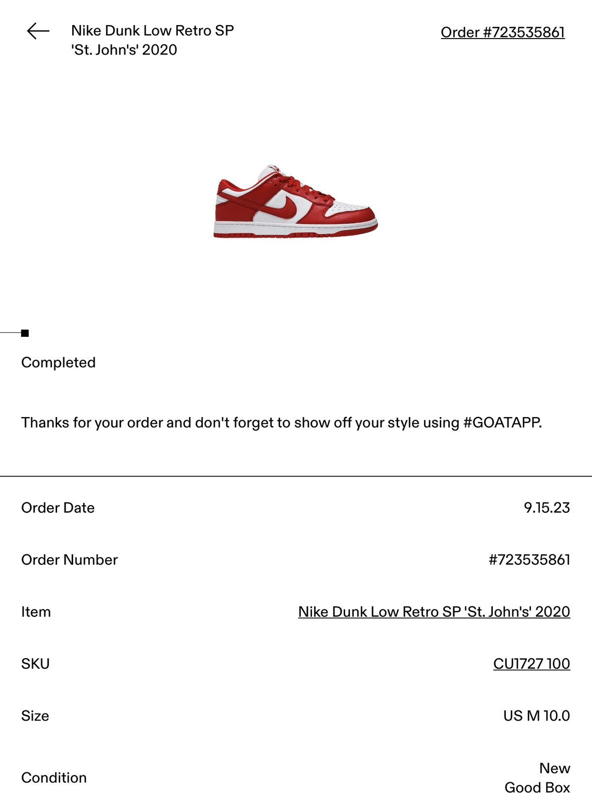 Nike Nike Dunk Low St John’s Size US 10 / EU 43 - 12 Thumbnail