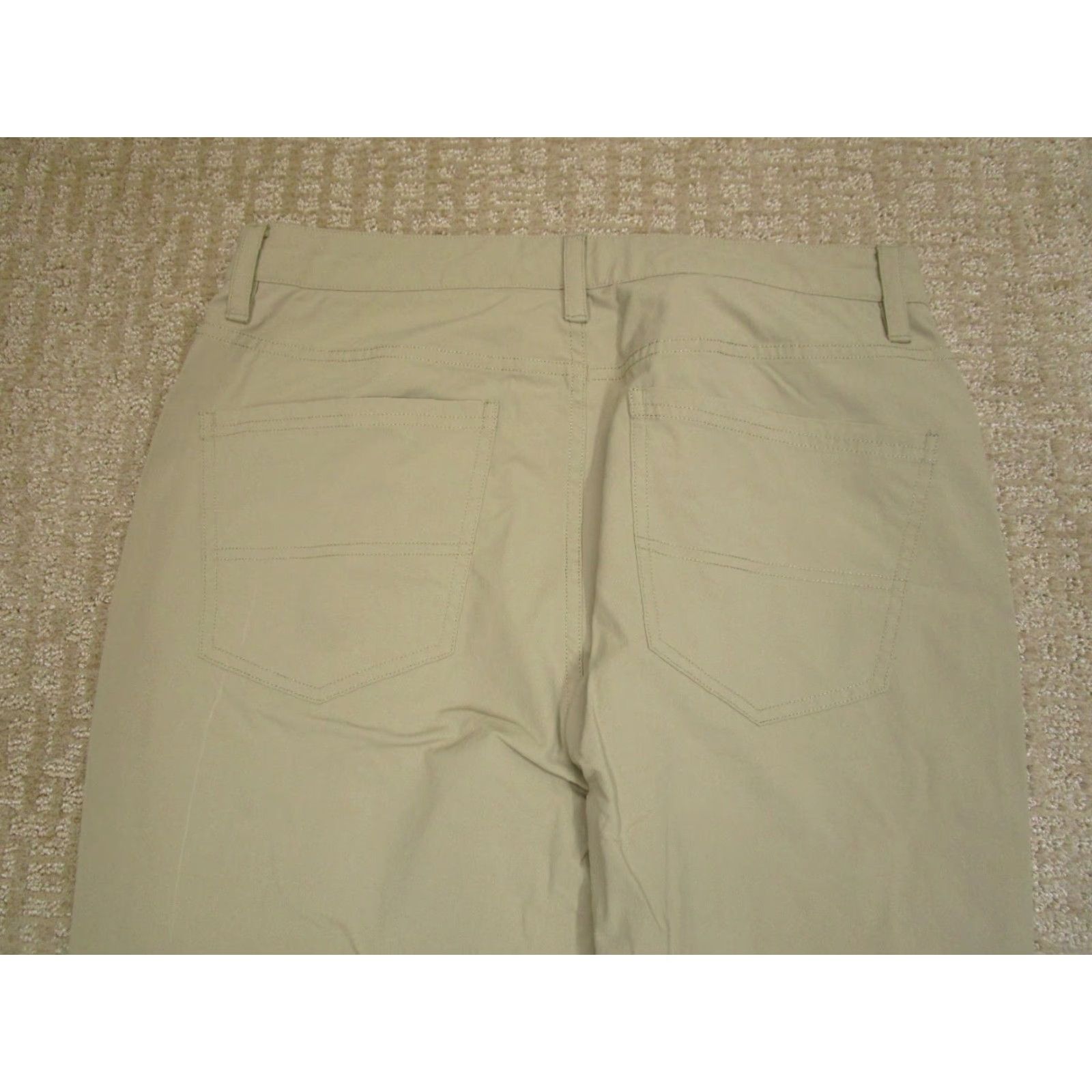 Southern Tide Southern Tide Pants Men Regular 33x32 Nylon Spandex Lightweight Chino Logo Ivory Size US 33 - 4 Thumbnail