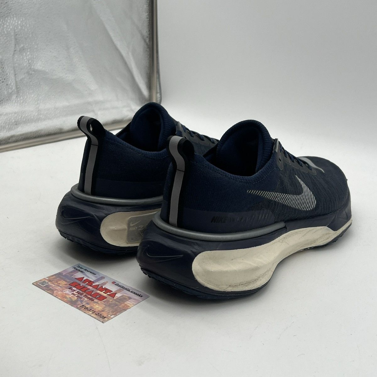 Nike Zoomx invincible run flyknit 3 collage navy Size US 10.5 / EU 43-44 - 5 Thumbnail