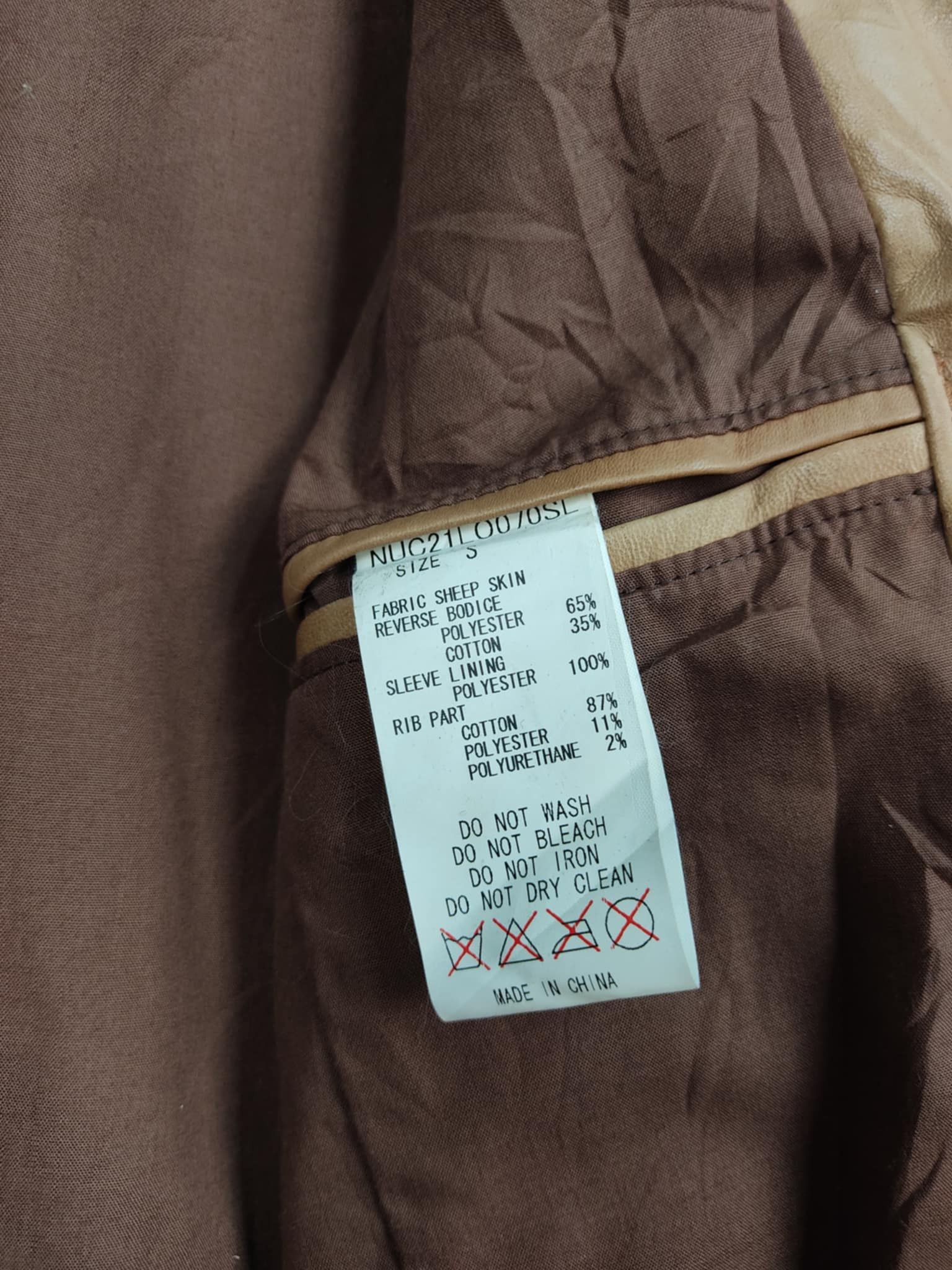 Japanese Brand Japanese Brand Nano Universe Leather Jacket Size US S / EU 44-46 / 1 - 7 Thumbnail