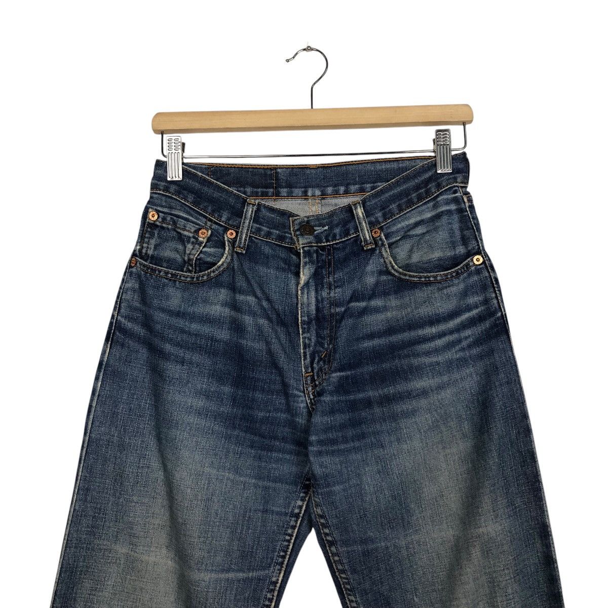 Levi's 📌Vintage Denim Jeans Straight Cut Levi's Lot 506 Size 28" / US 6 / IT 42 - 4 Thumbnail