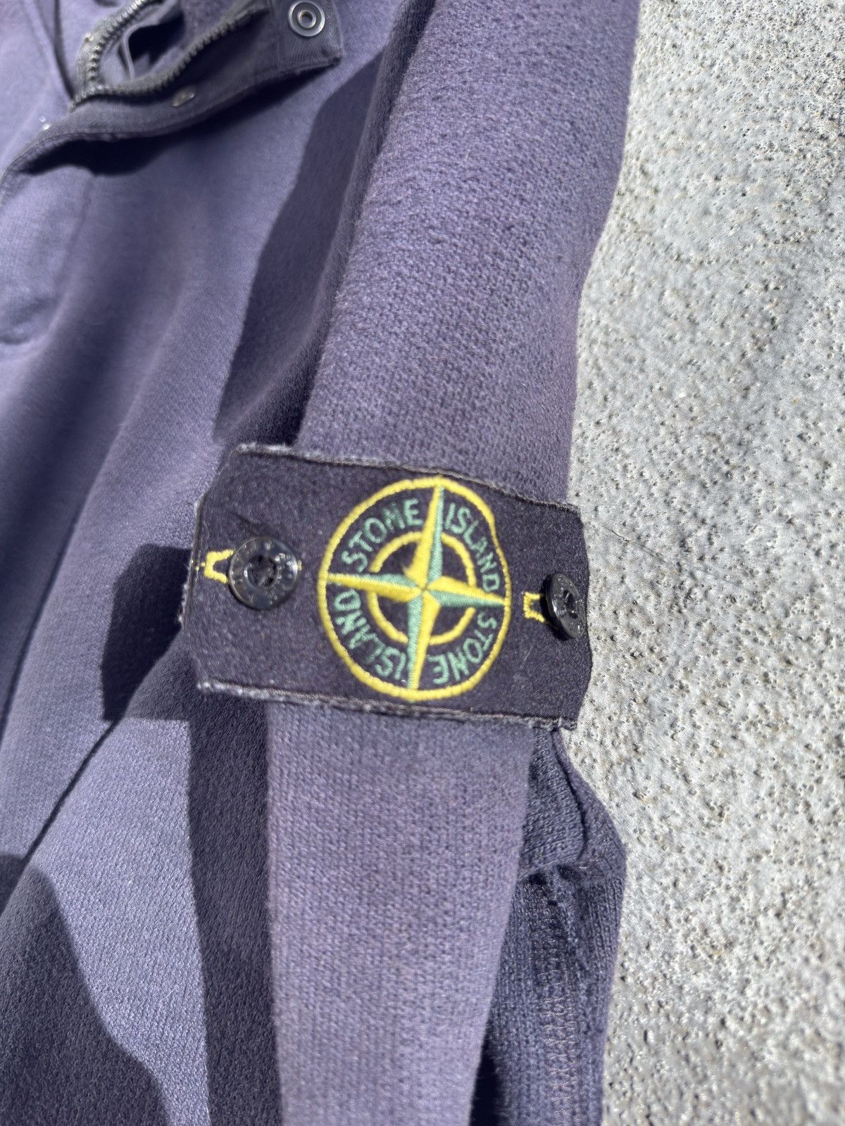 Stone Island Vintage Stone Island Art.37156M57 1/4 Neck Sweater L Size US XL / EU 56 / 4 - 7 Thumbnail