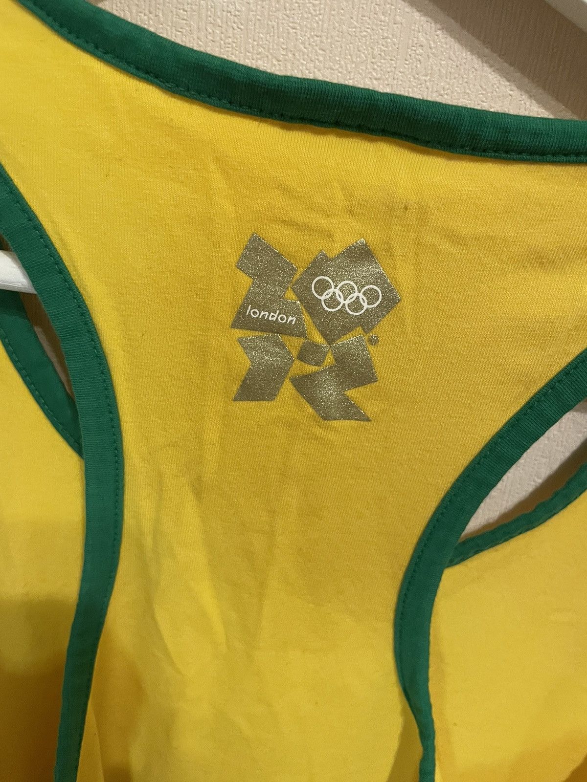 Adidas Vintage adidas yellow Olympics tank top Size US S / EU 44-46 / 1 - 4 Thumbnail