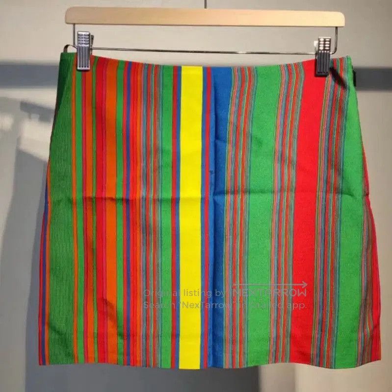 Versace Versace Multicolor Silk Blend Skirt . Size 23" - 1 Thumbnail