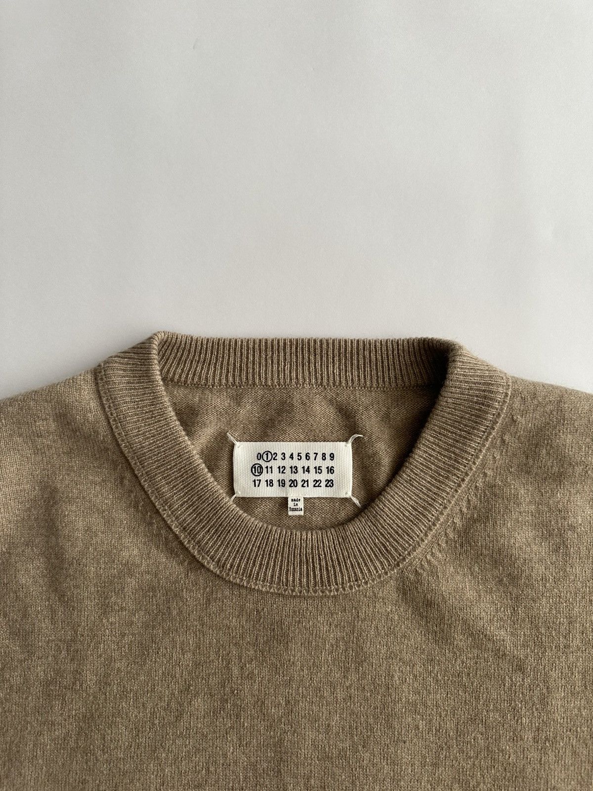 Maison Margiela Maison Margiela SS24 Deconstructed Wool Cashmere Sweater Size US M / EU 48-50 / 2 - 6 Thumbnail