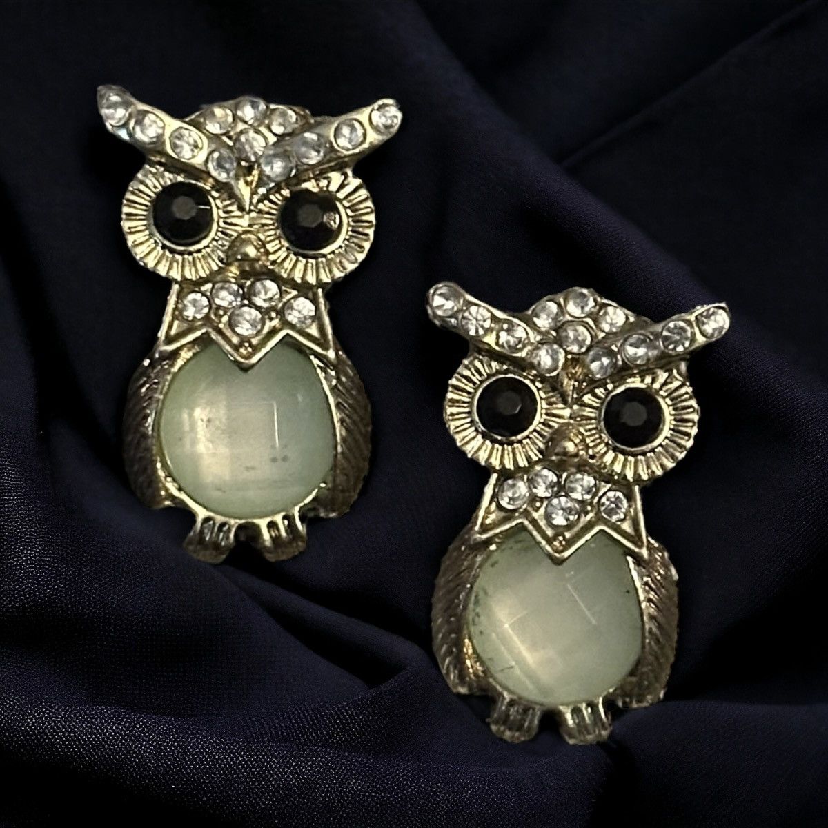 Vintage Vintage owl post earrings Size ONE SIZE - 1 Thumbnail