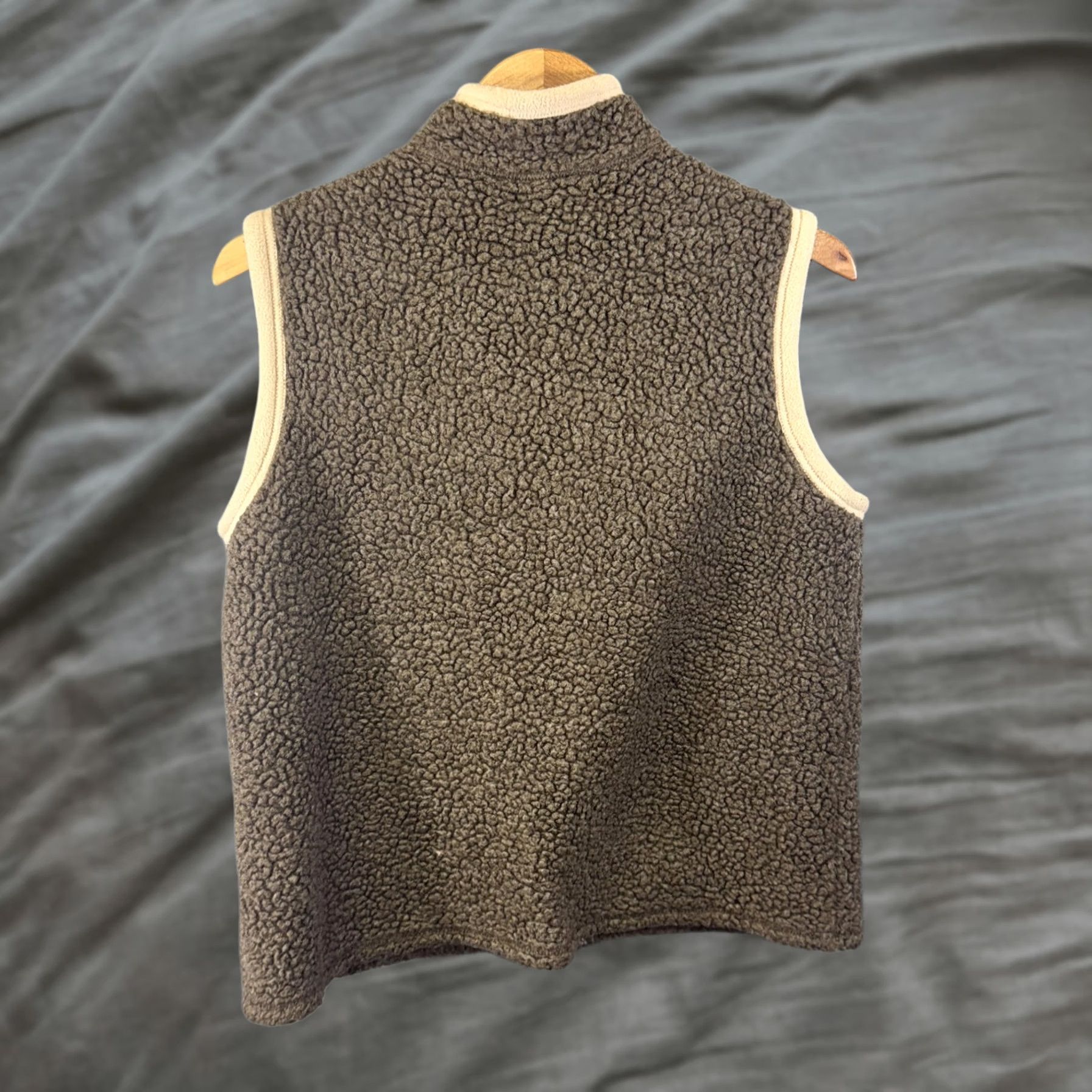 Vintage Woolrich Vest Womens Medium Brown Chocolate Sherpa Fleece Zip Up Outdoor Lined Size M / US 6-8 / IT 42-44 - 1 Thumbnail