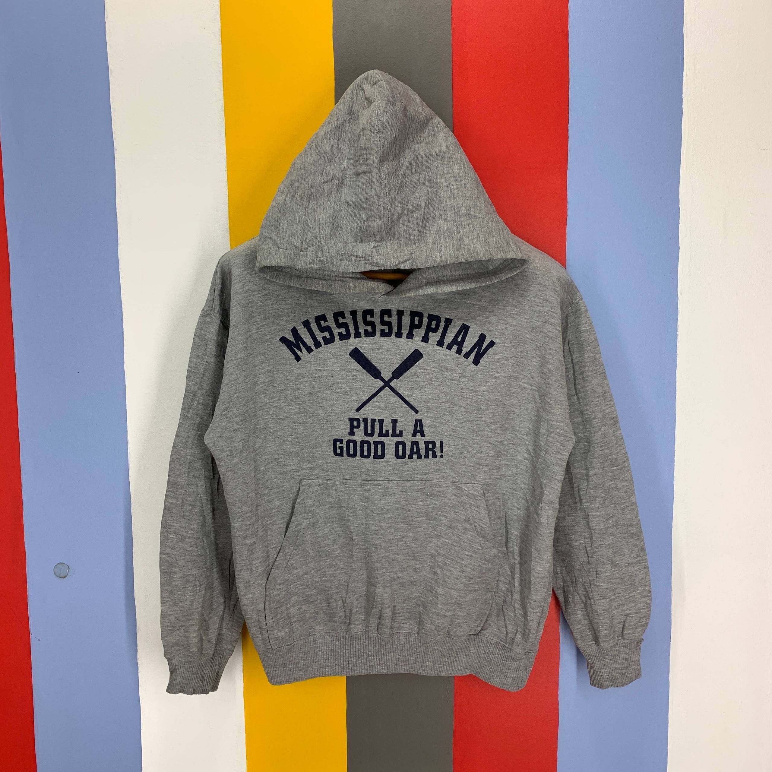 Japanese Brand Vintage Mississippian by DOG CIGAR Hoodie Pullover #2583/W Size US M / EU 48-50 / 2 - 1 Thumbnail