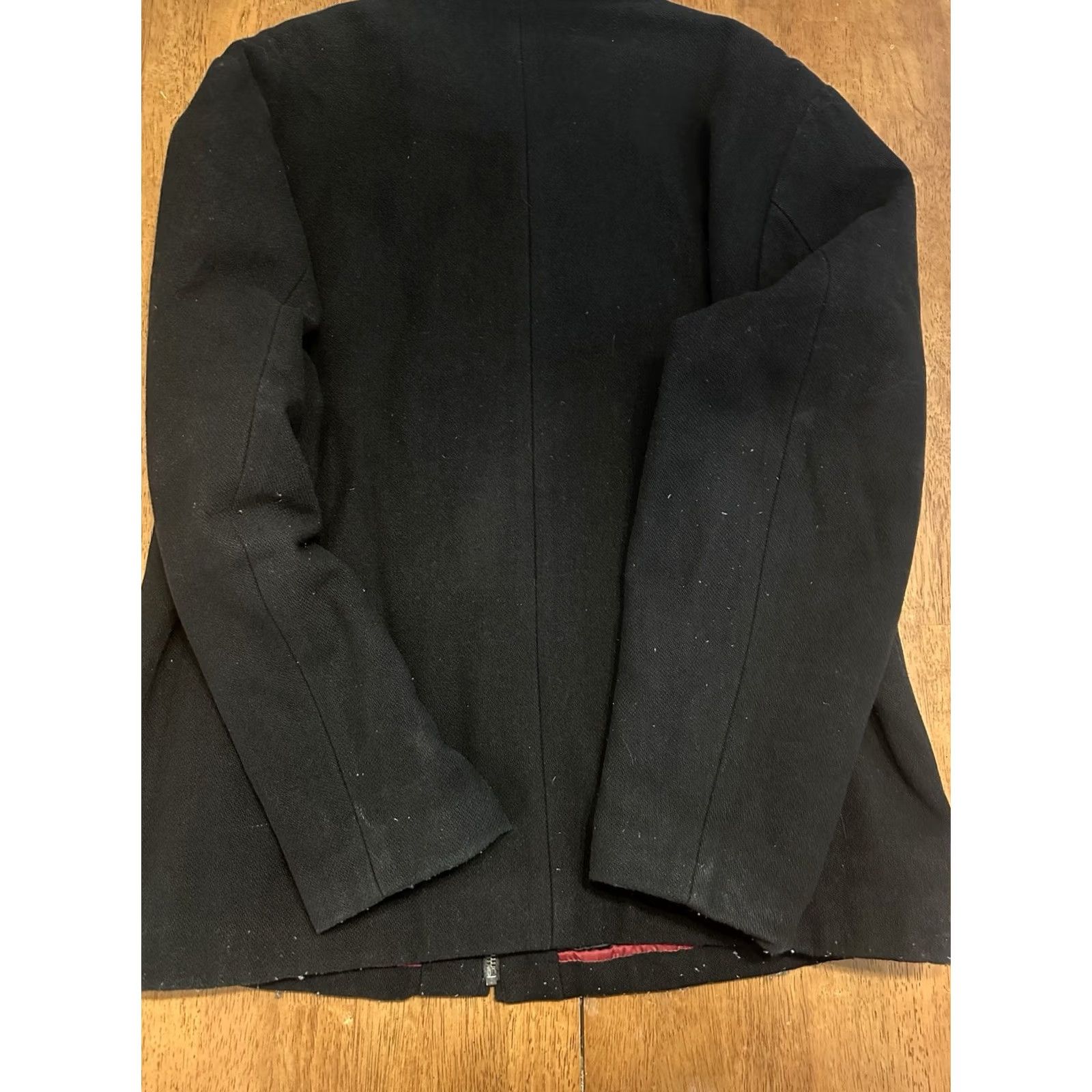 Gap VINTAGE Gap Wool Insulated Bomber Jacket Large Black Size US L / EU 52-54 / 3 - 5 Thumbnail