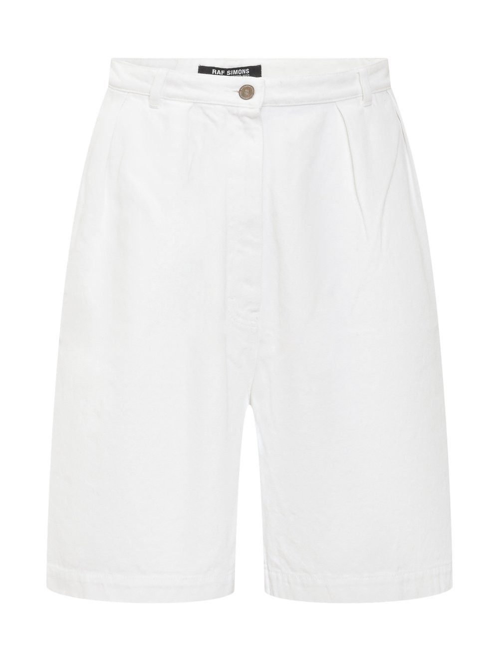 Raf Simons o1y0325 Denim Short in White Size US 38 / EU 54 - 1 Thumbnail