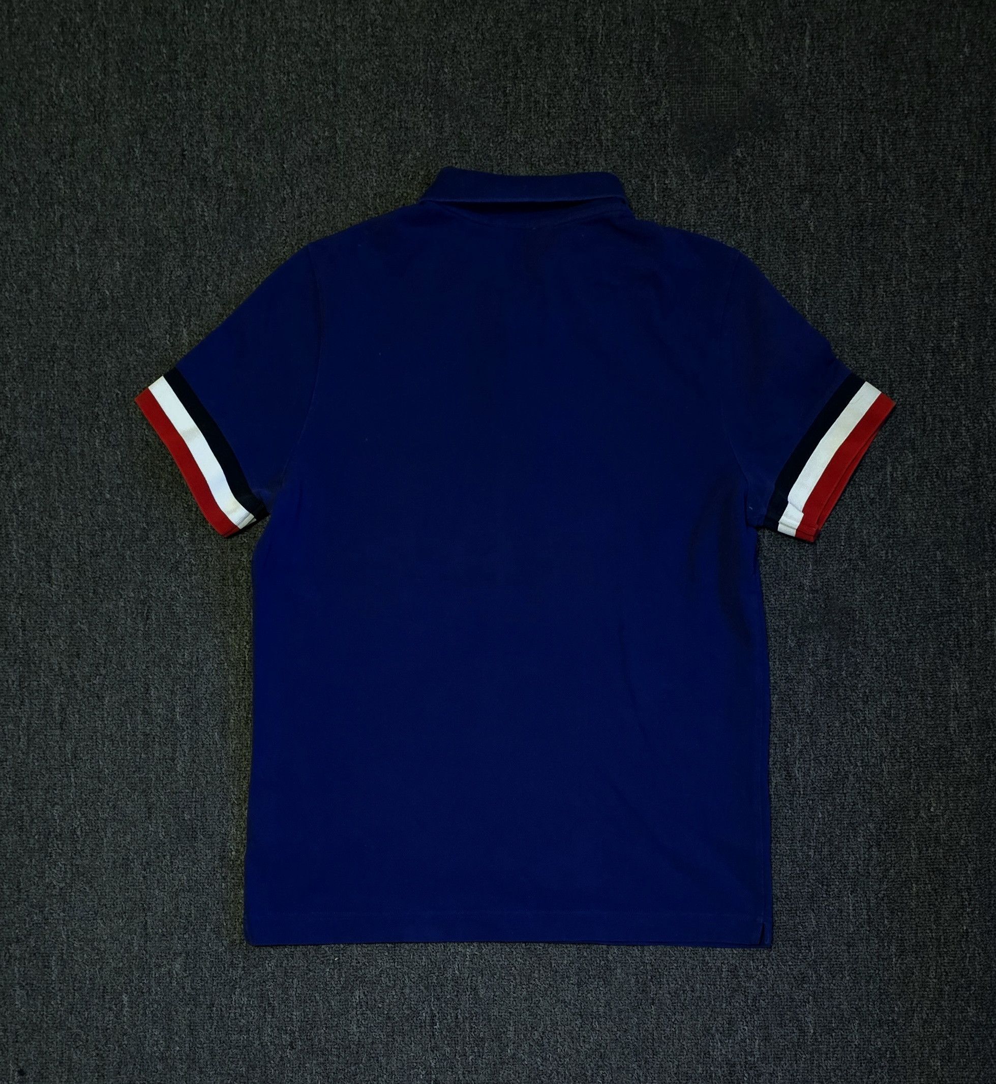 Moncler Moncler Men's Blue Polo Shirt Size M Size US M / EU 48-50 / 2 - 4 Thumbnail