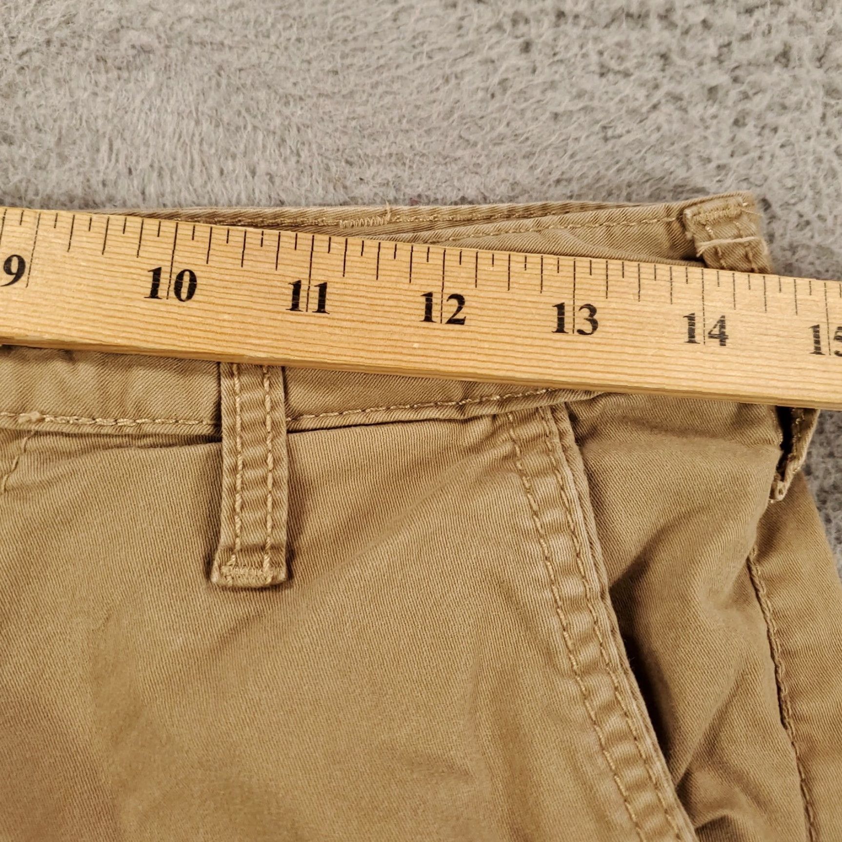 Vintage BKE Pants Mens 28S Jake Straight Tan Chino Stretch Flex 28S 28x29 Pants Casual 5-Pocket Buckle Bke Classic Size US 28 / EU 44 - 3 Thumbnail