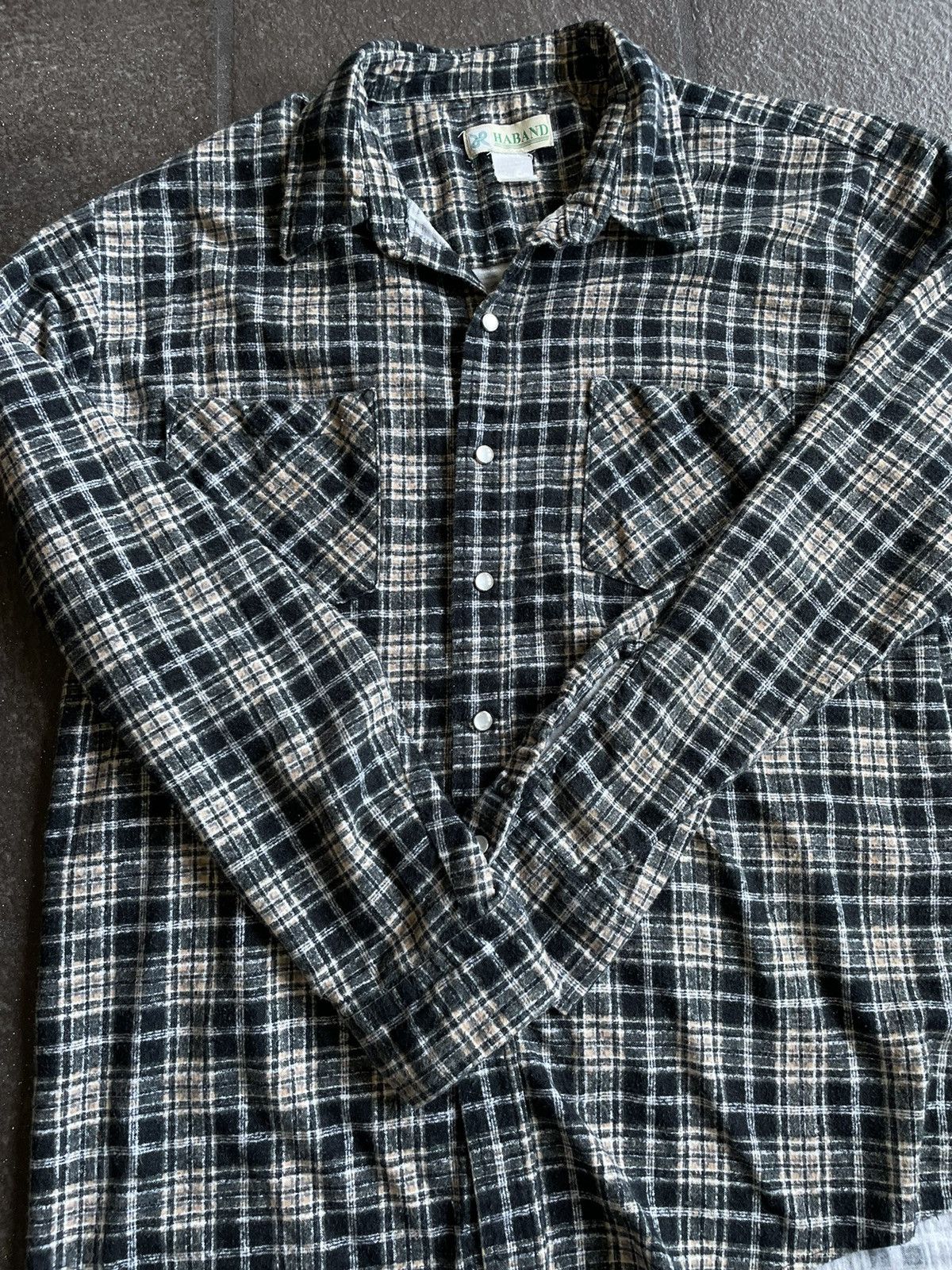 Haband Vintage Haband Black Flannel Size US L / EU 52-54 / 3 - 1 Thumbnail