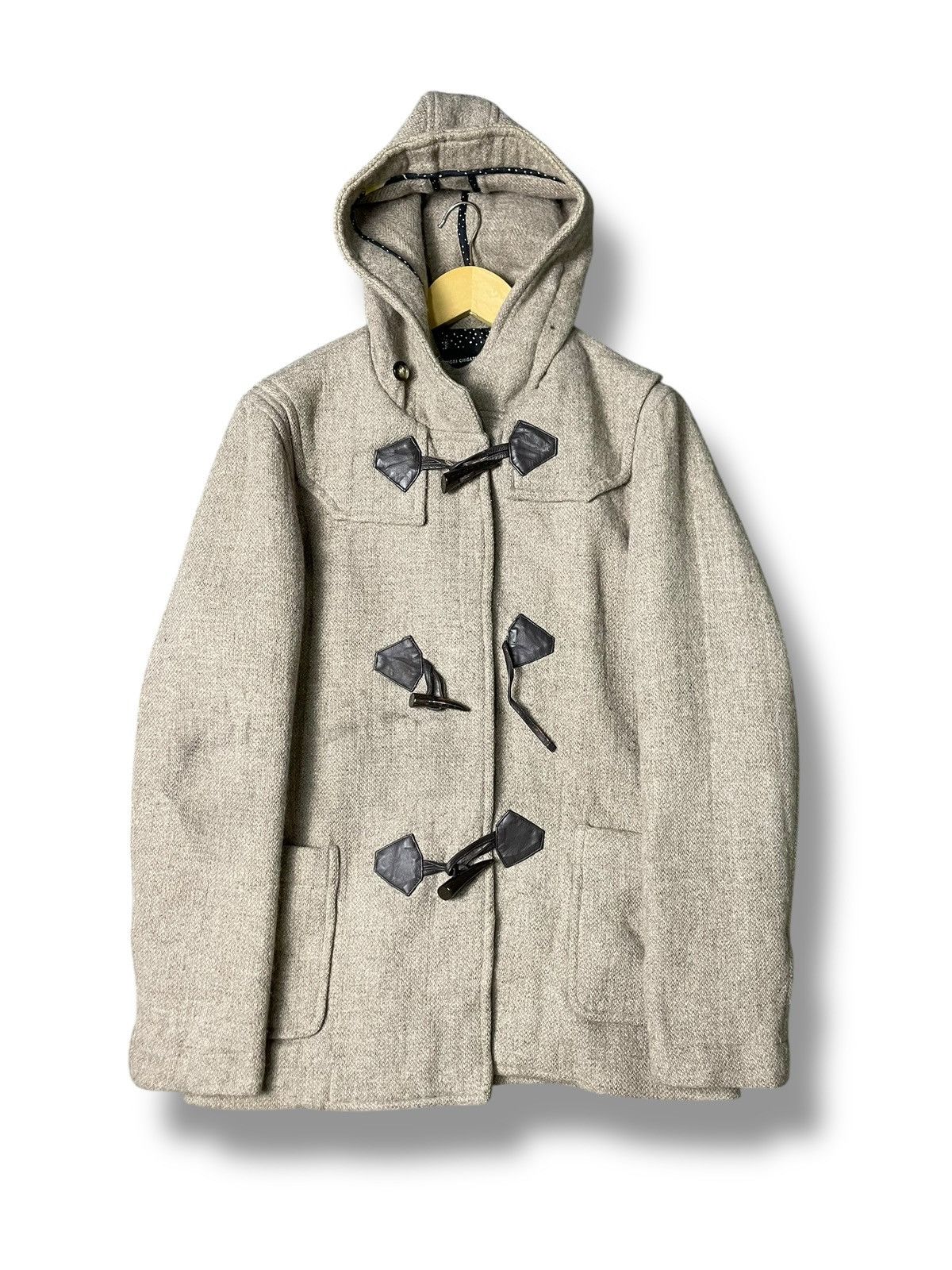 Japanese Brand × Tsumori Chisato × Vintage Tsumori Chisato Hooded Duffle Coat (77) Size US XXS / EU 40 - 1 Thumbnail