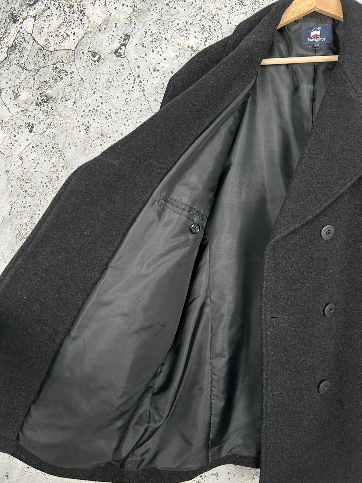 Other Navigator Wool Coat Jacket Avant Garde Vintage 90s Grunge Size US M / EU 48-50 / 2 - 5 Thumbnail