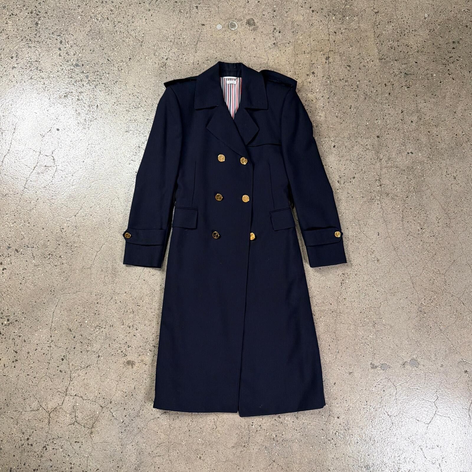 Thom Browne Thom Browne Naval Peacoat Size US M / EU 48-50 / 2 - 1 Thumbnail