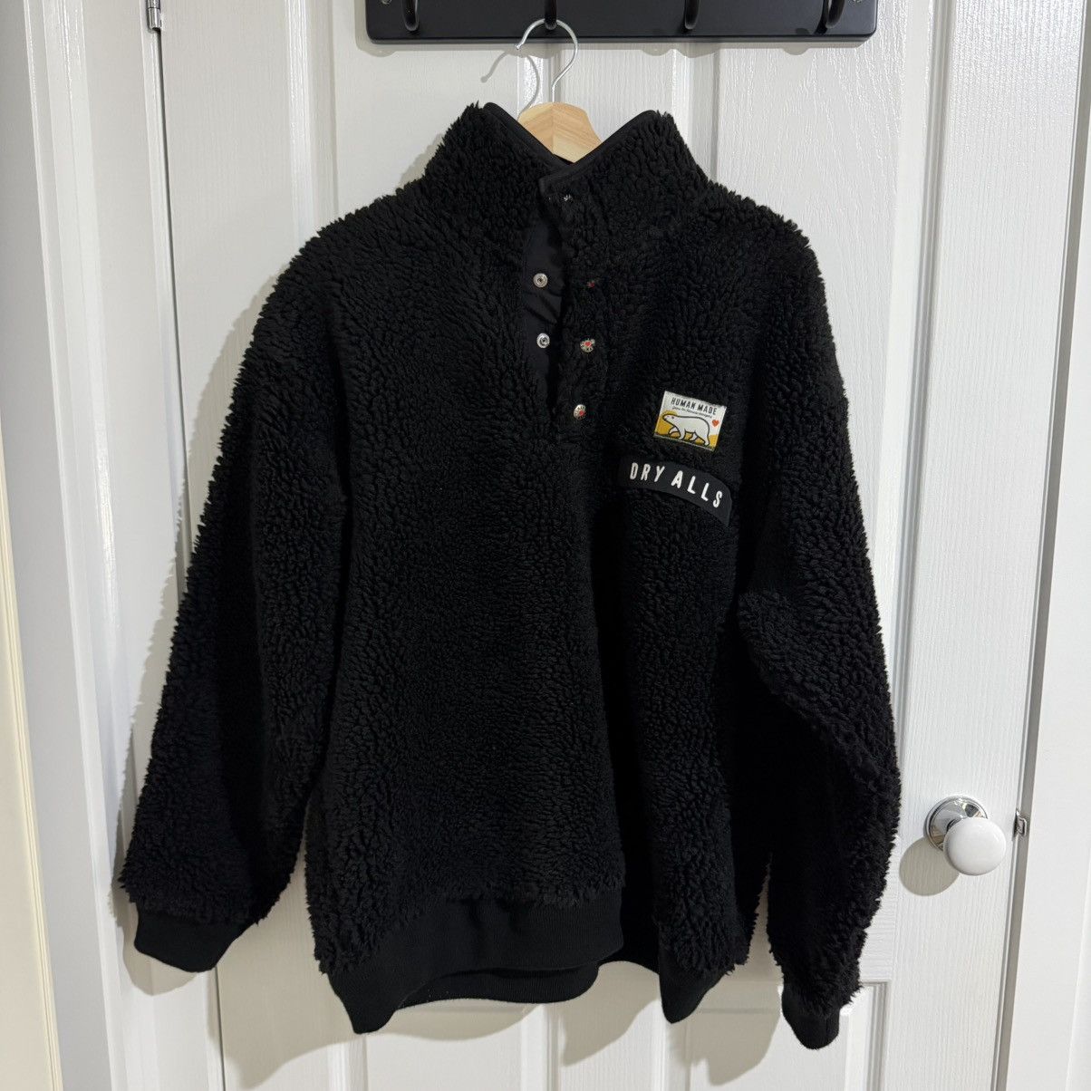 Human Made HUMAN MADE BOA FLEECE PULLOVER Black Size US L / EU 52-54 / 3 - 1 Thumbnail