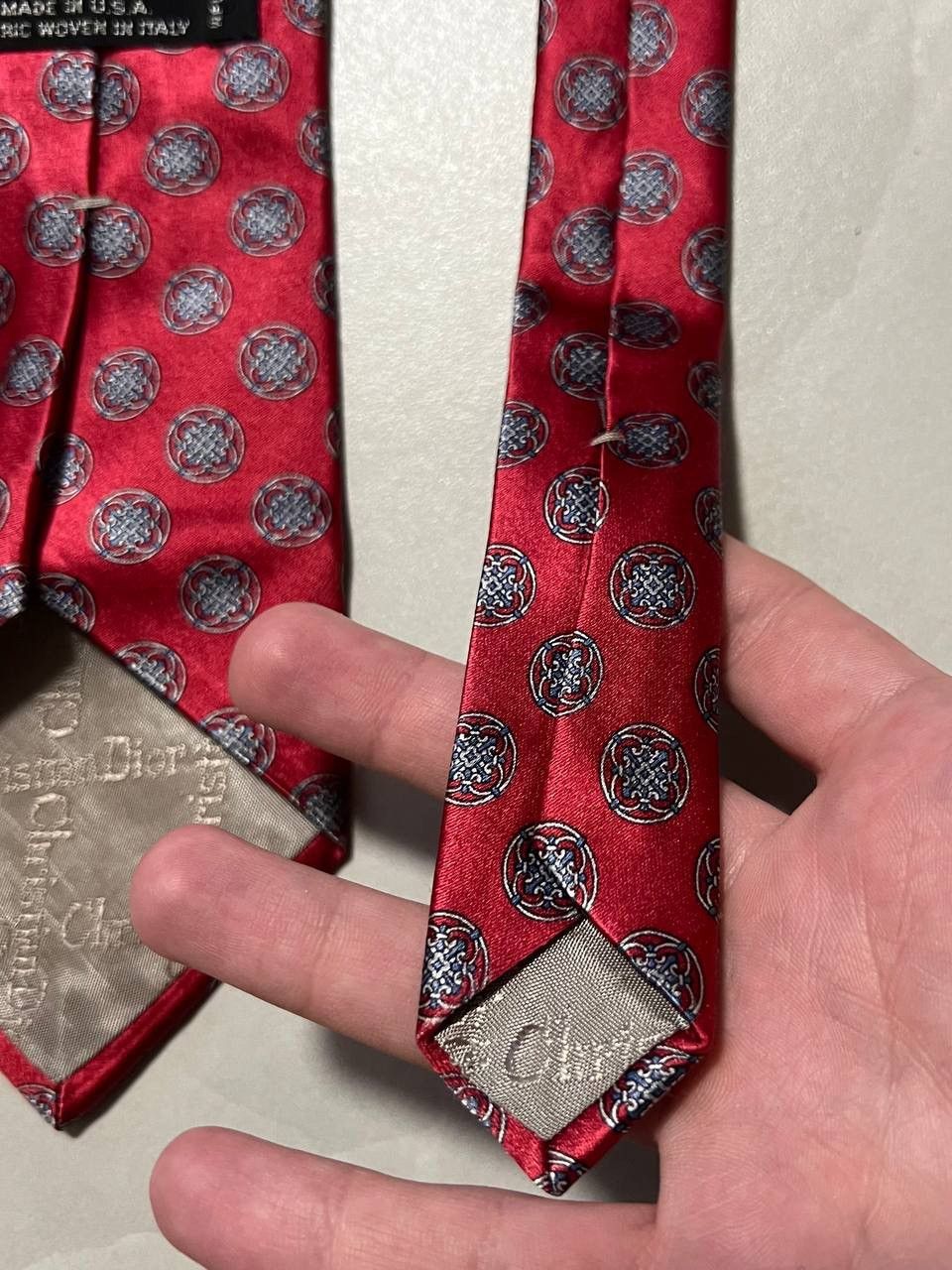 Christian Dior Monsieur Rare Vintage Christian Dior Tie Size ONE SIZE - 6 Thumbnail