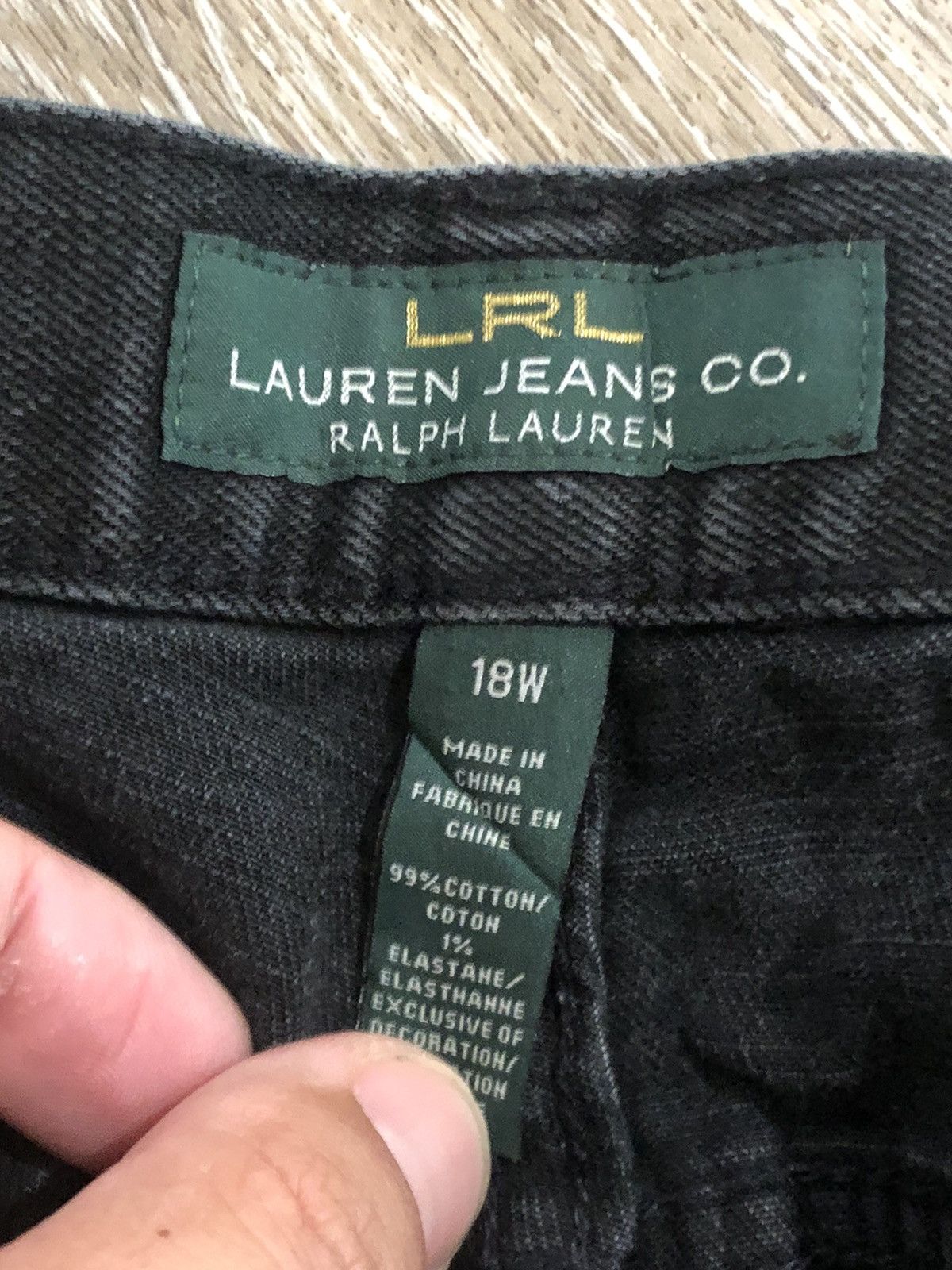 Lauren Ralph Lauren Vtg Y2K Lauren Ralph Lauren Wide Leg Jeans Size 40" / US 18 - 7 Thumbnail