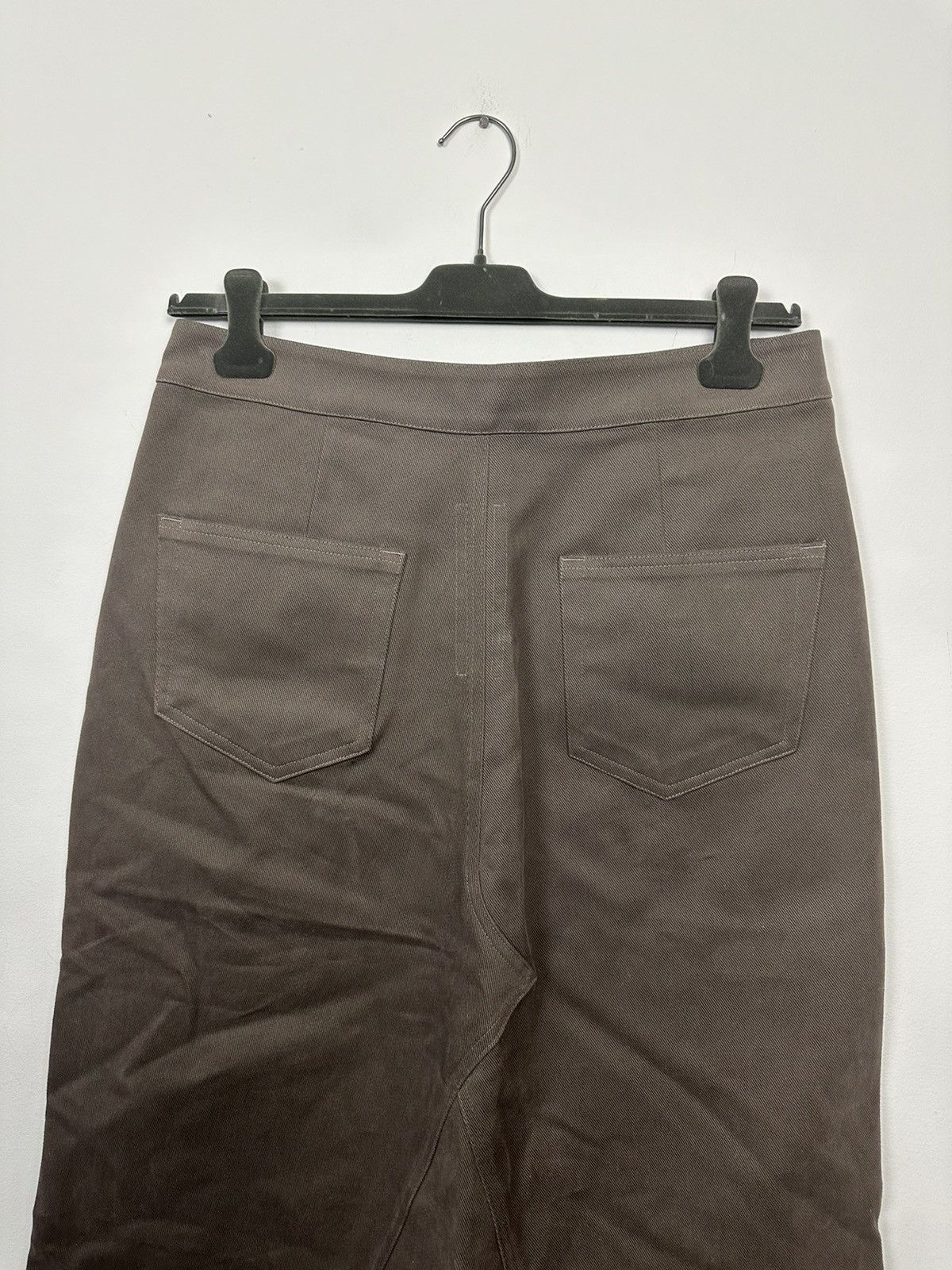 Rick Owens FW22 ‘STROBE’ Cotton Flannel Godet Skirt Size US 34 / EU 50 - 5 Thumbnail