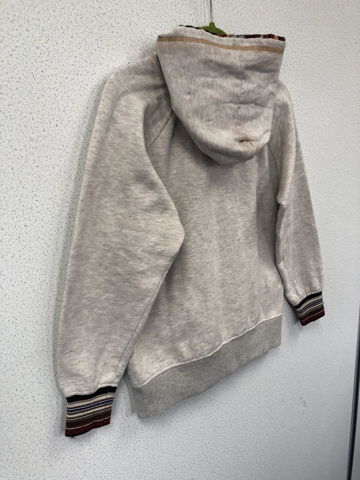 Japanese Brand ILLS Distressed Hoodie Size M / US 6-8 / IT 42-44 - 11 Thumbnail