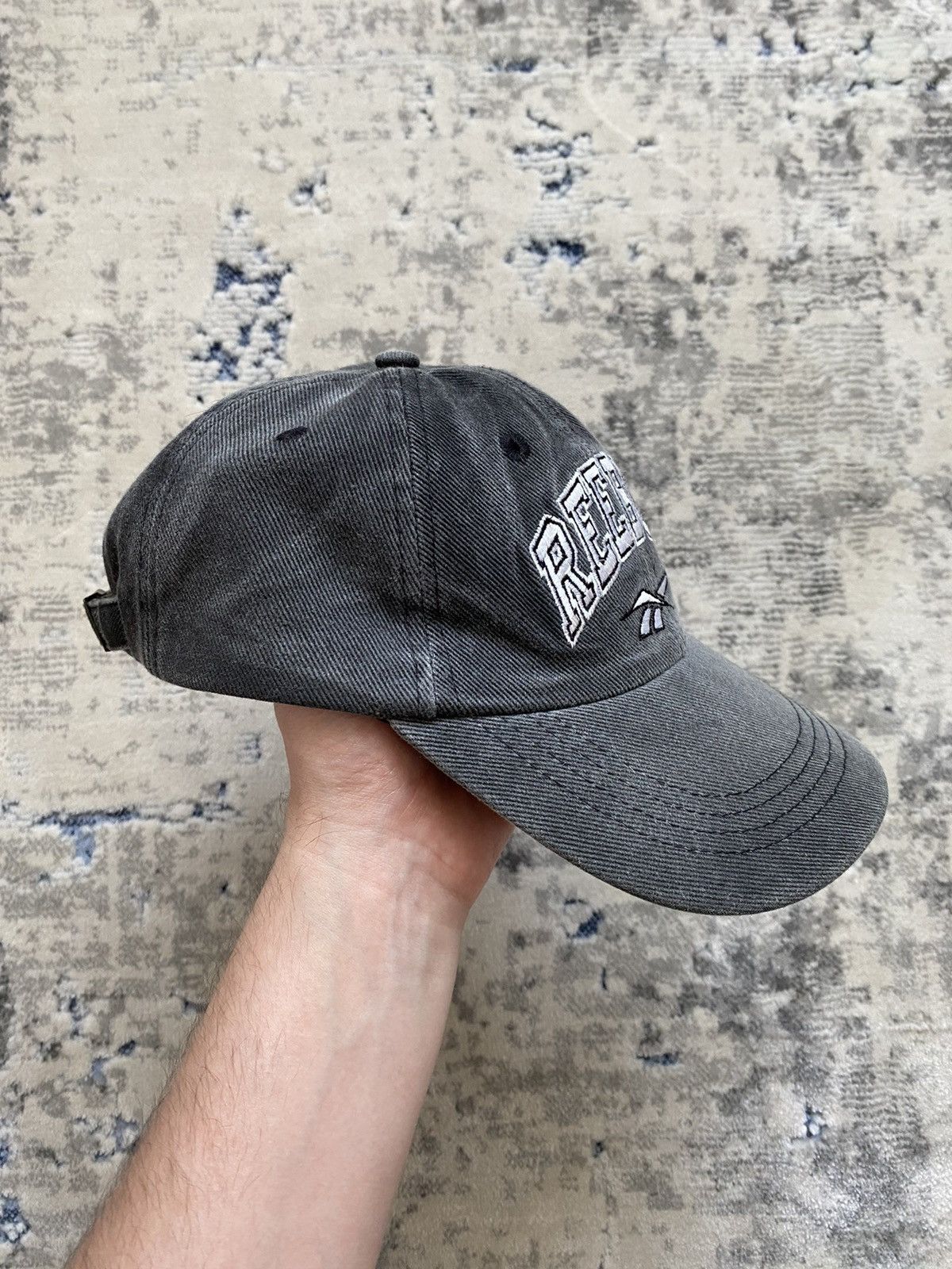Reebok Vintage Reebok Faded Big Logo Hat Size ONE SIZE - 3 Thumbnail
