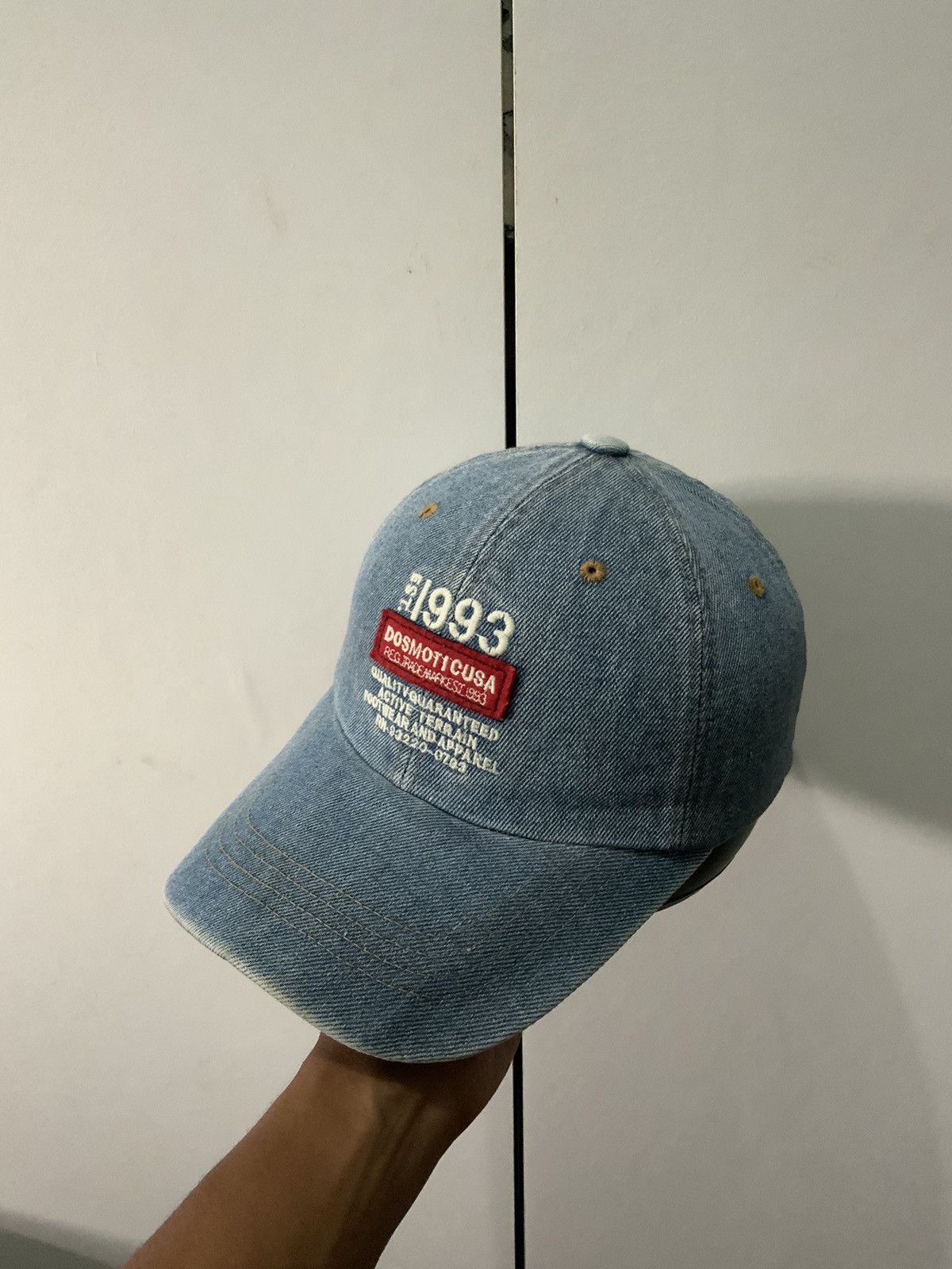 Hat Club Dosmoticusa Light Wash Denime Hat Size ONE SIZE - 1 Thumbnail