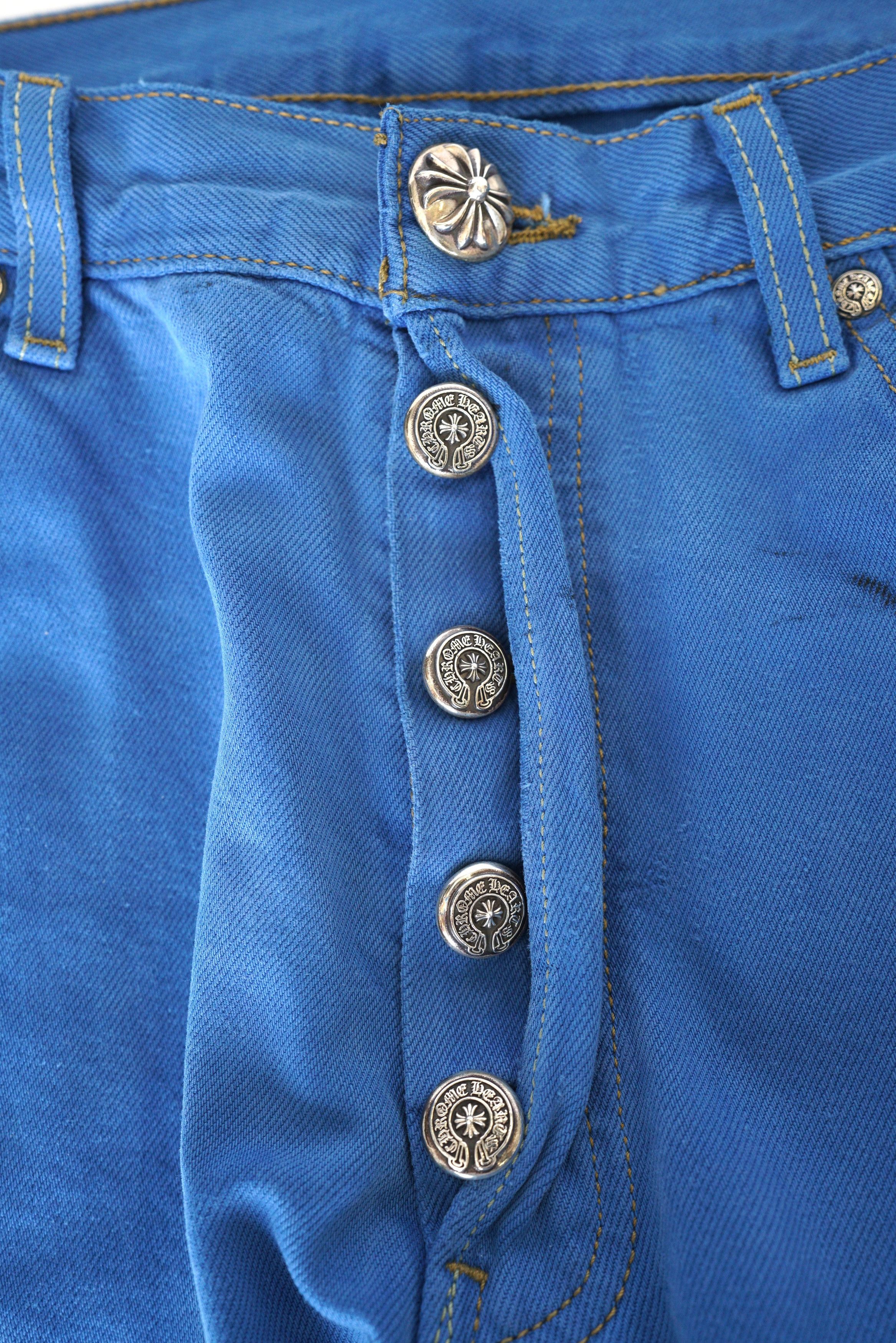 Chrome Hearts Chrome Hearts Levi's 501 London CLB Cross Patch Jeans - 30 Size US 30 / EU 46 - 8 Thumbnail