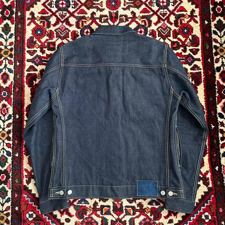 Visvim Visvim17ss 101 unbleached denim jacket 2504-Nextarrow Size US L / EU 52-54 / 3 - 3 Thumbnail