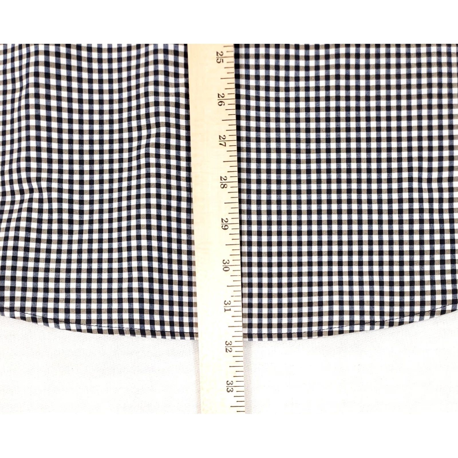 Peter Millar Peter Millar Crown Comfort Shepherd Check Button-Down Shirt Mens XL Black White Shirt Size US XL / EU 56 / 4 - 5 Thumbnail
