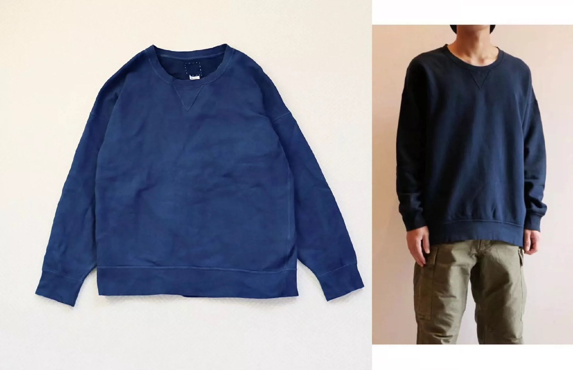 Visvim Visvim Mondo Sweat Navy | Grailed