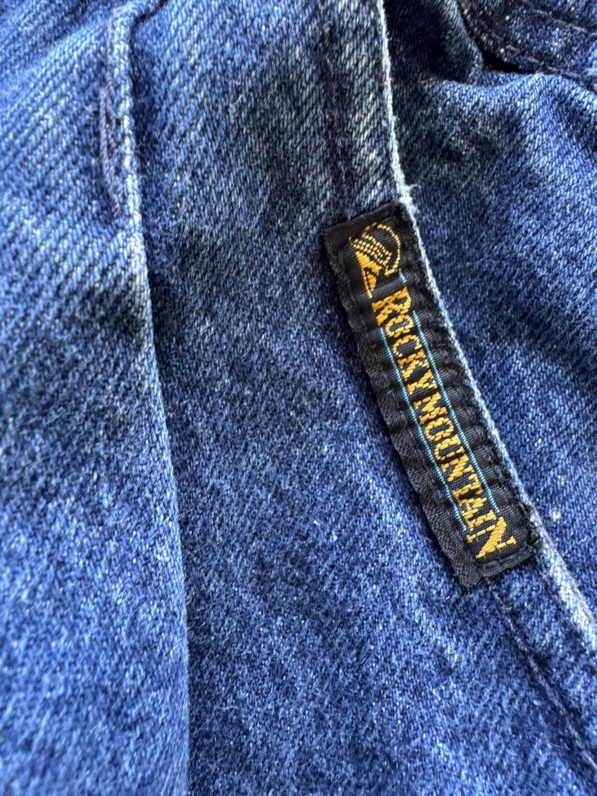 Vintage Rocky Mountain wrap women’s 28 vintage 90s blue jeans high Size 26" / US 2 / IT 38 - 6 Thumbnail