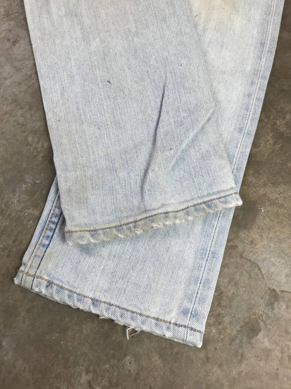 Japanese Brand × Levi's × Vintage Vintage levis distressed faded Rare design Size US 28 / EU 44 - 7 Thumbnail