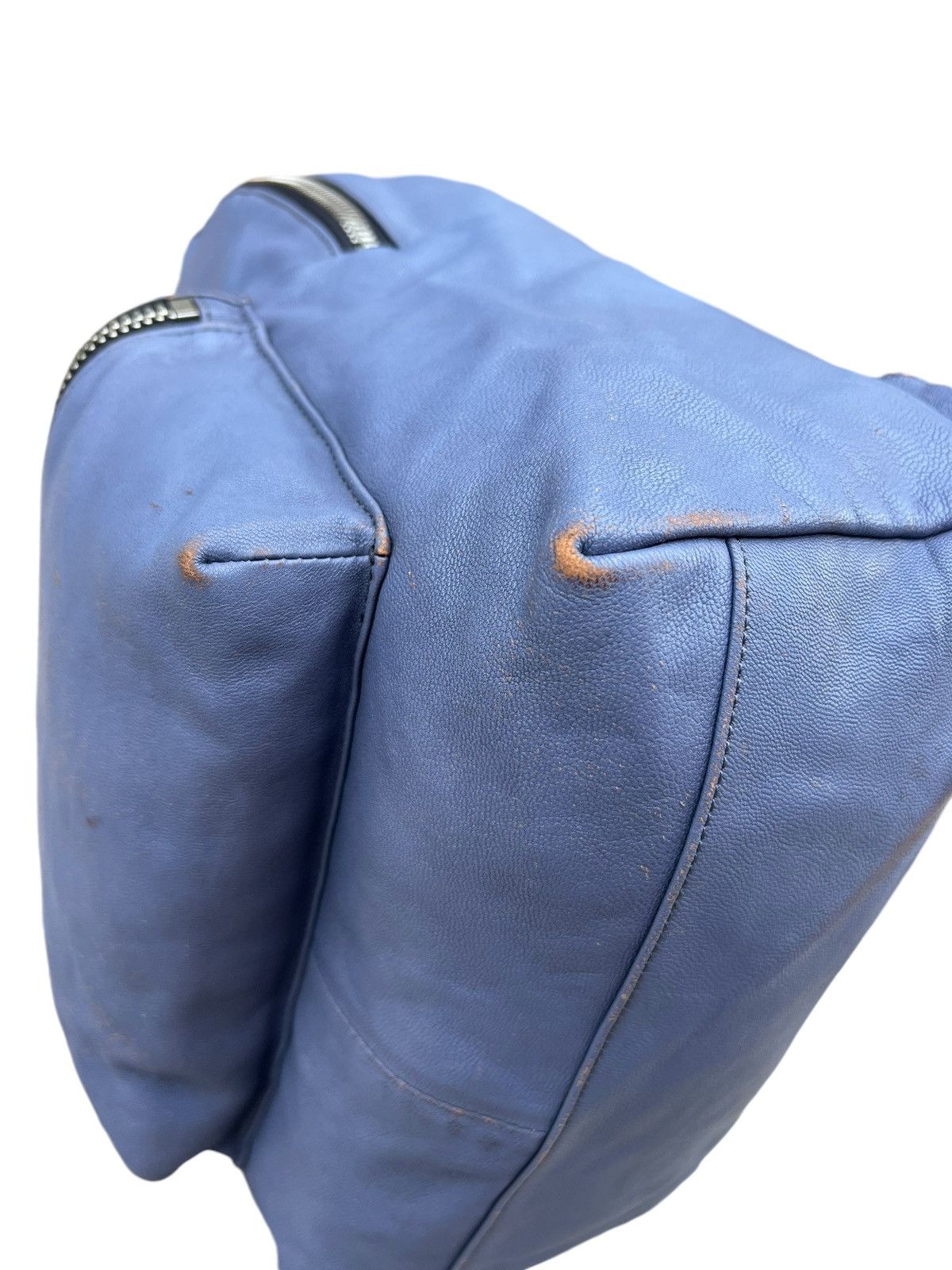 Leather And A Japan Distressed Patina Cowhide Leather Backpack Bag Size ONE SIZE - 12 Thumbnail