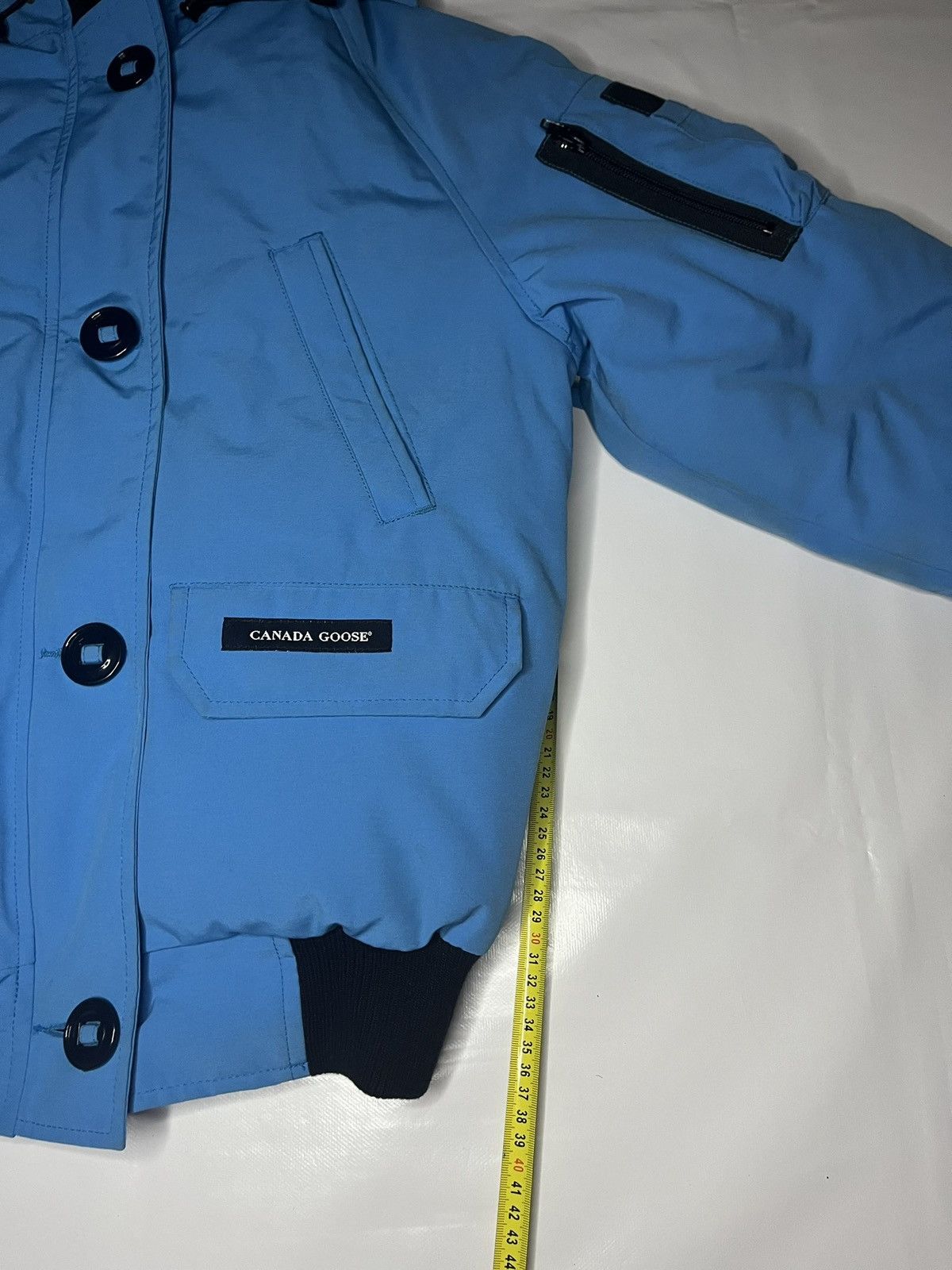 Canada Goose Canada Goose Chilliwack Bomber Blue Arctic Program Fur Hood Size US S / EU 44-46 / 1 - 12 Thumbnail