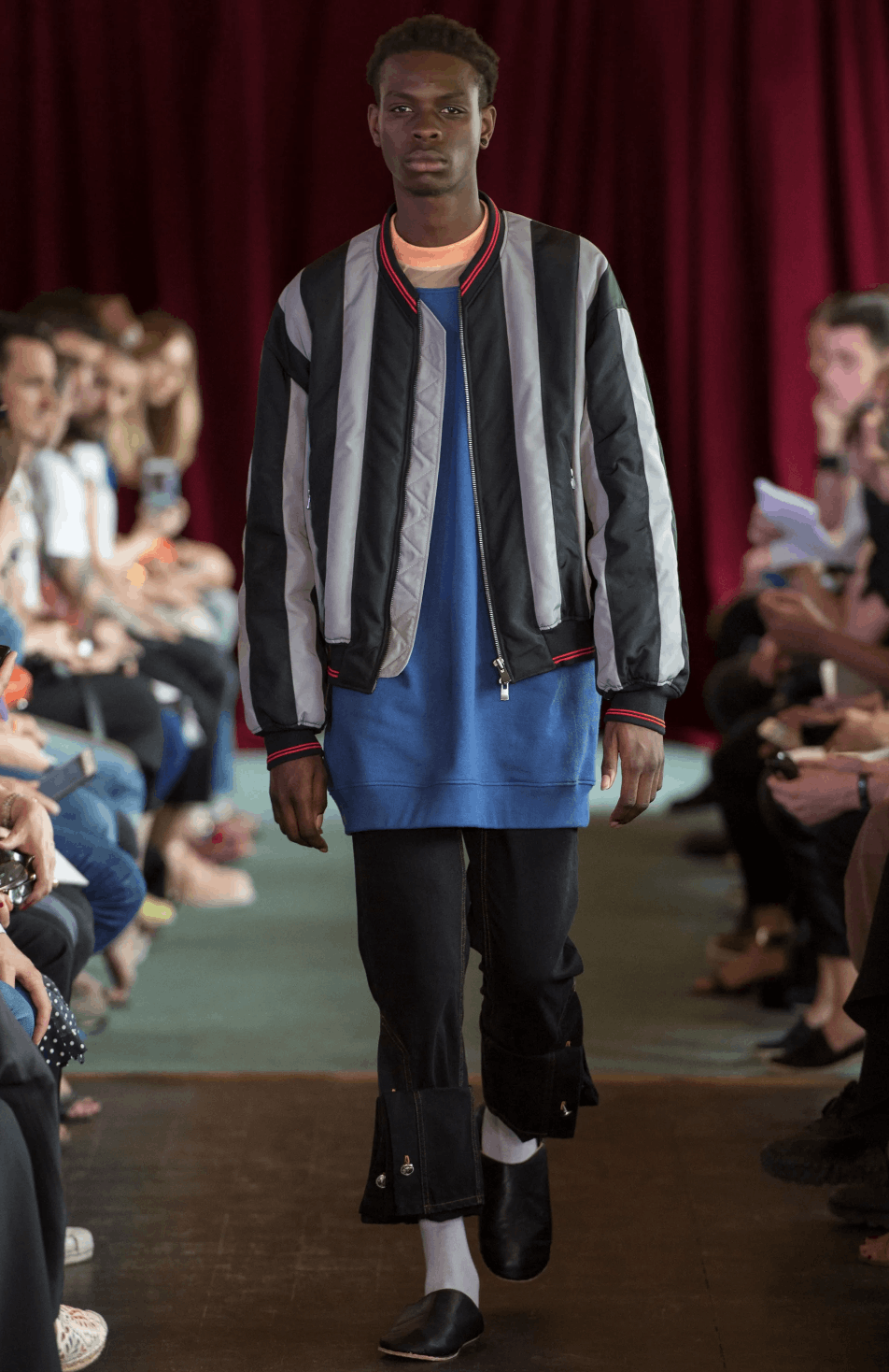 Y/Project Y/Project Striped Bomber 48 Size US M / EU 48-50 / 2 - 1 Thumbnail