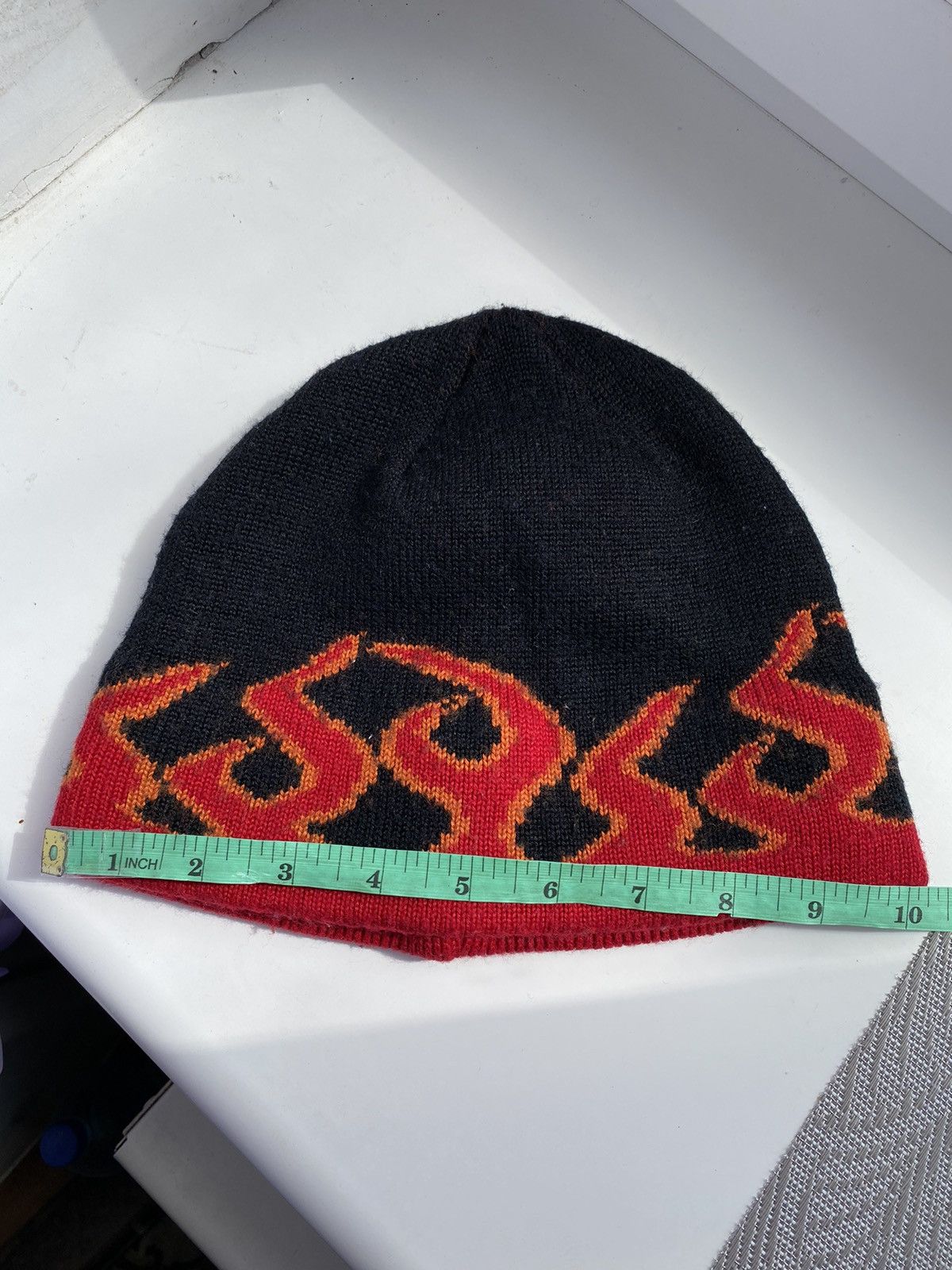 Vintage Oakley Beanie Purple Logo 90s Y2K Streetwear Skate Skull Baggy OS