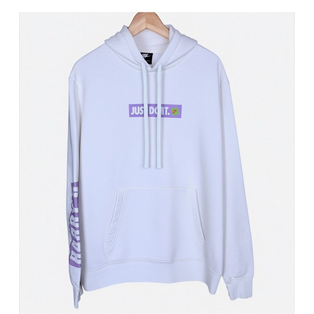 Nike Nike x Barry's Bootcamp Men's Large Retro Purple Logo Hoodie Size US L / EU 52-54 / 3 - 1 Thumbnail