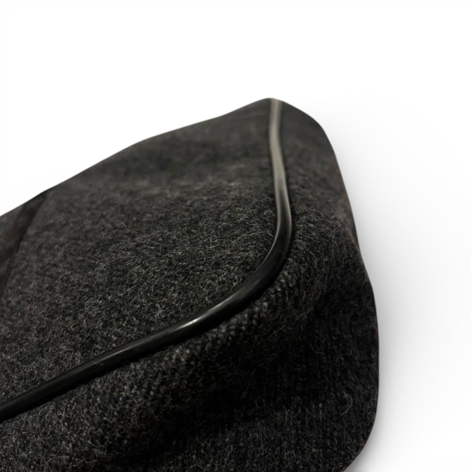 Prada Prada - Grey Wool Shoulder Bag Size ONE SIZE - 5 Thumbnail
