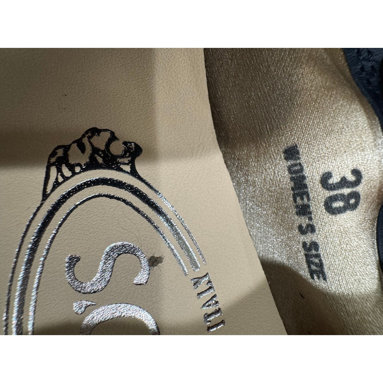 Tod's Tods Blue Suede Ballerina Dee Laccetto Ballet flats sz. 38 Size US 8 / IT 38 - 9 Thumbnail