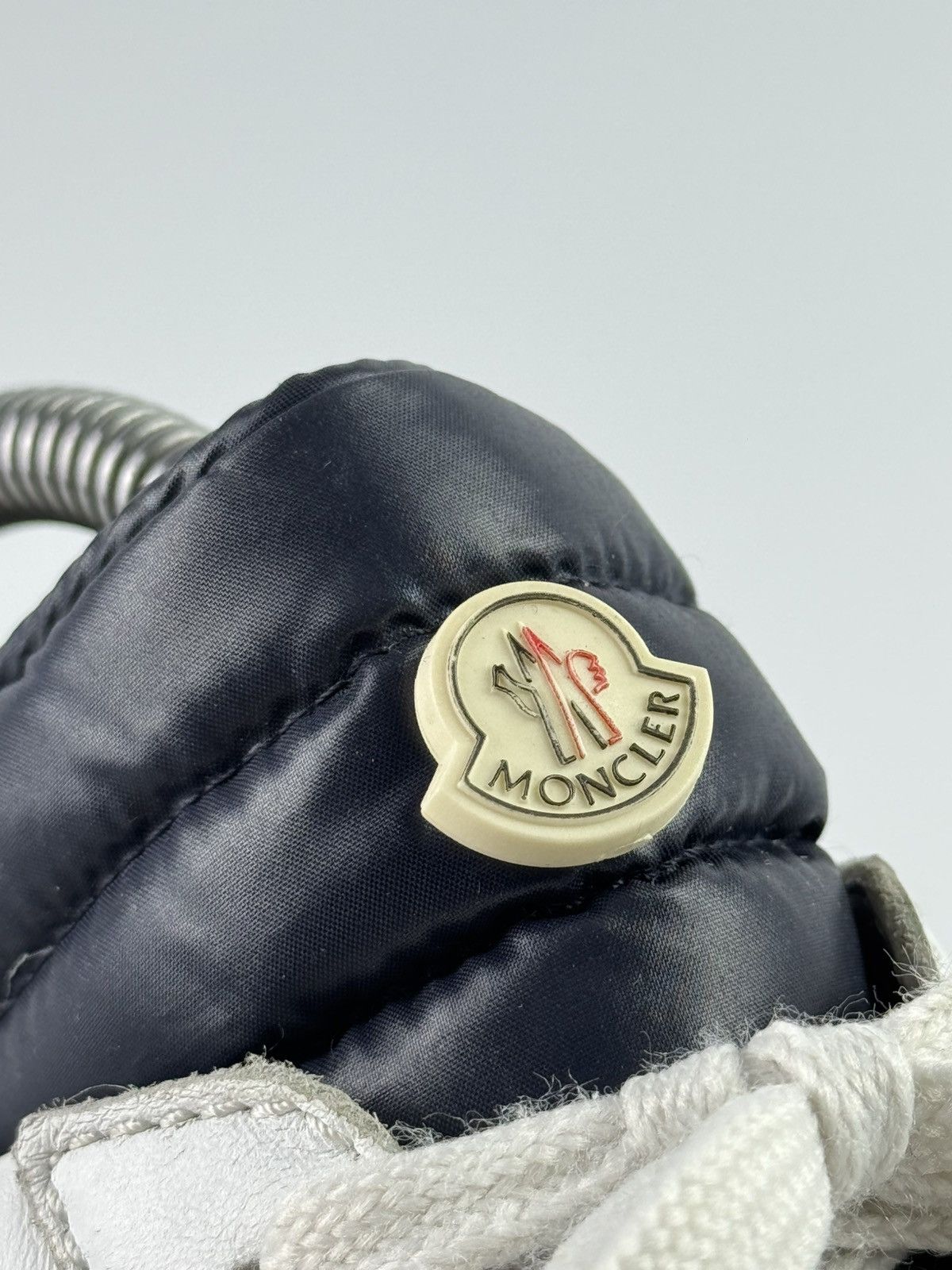 Moncler Moncler Angeline Leather Sneakers White Size US 7 / EU 40 - 11 Thumbnail