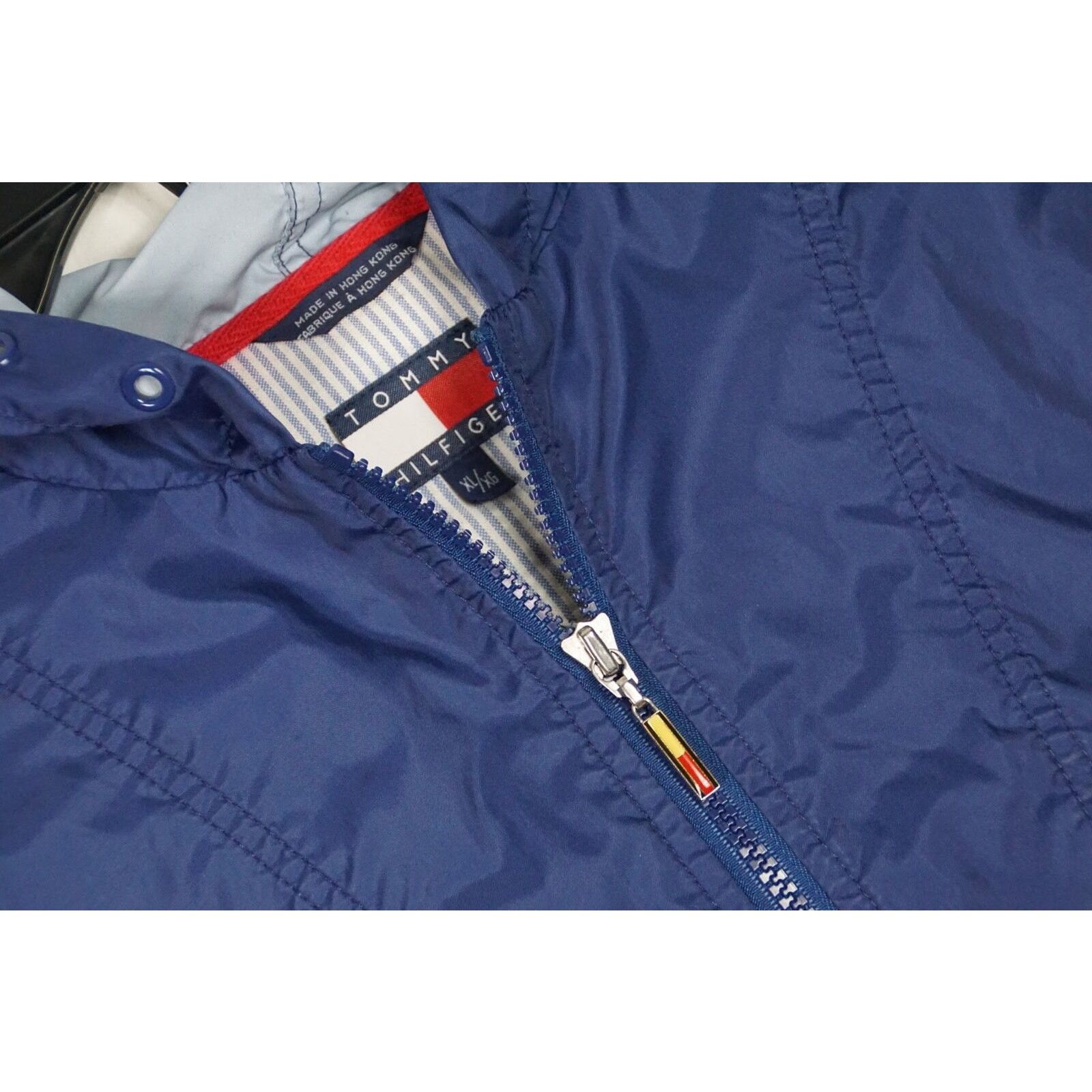 Tommy Hilfiger Vintage Tommy Hilfiger XL Windbreaker Jacket Half Zip 90s Size US XL / EU 56 / 4 - 2 Thumbnail