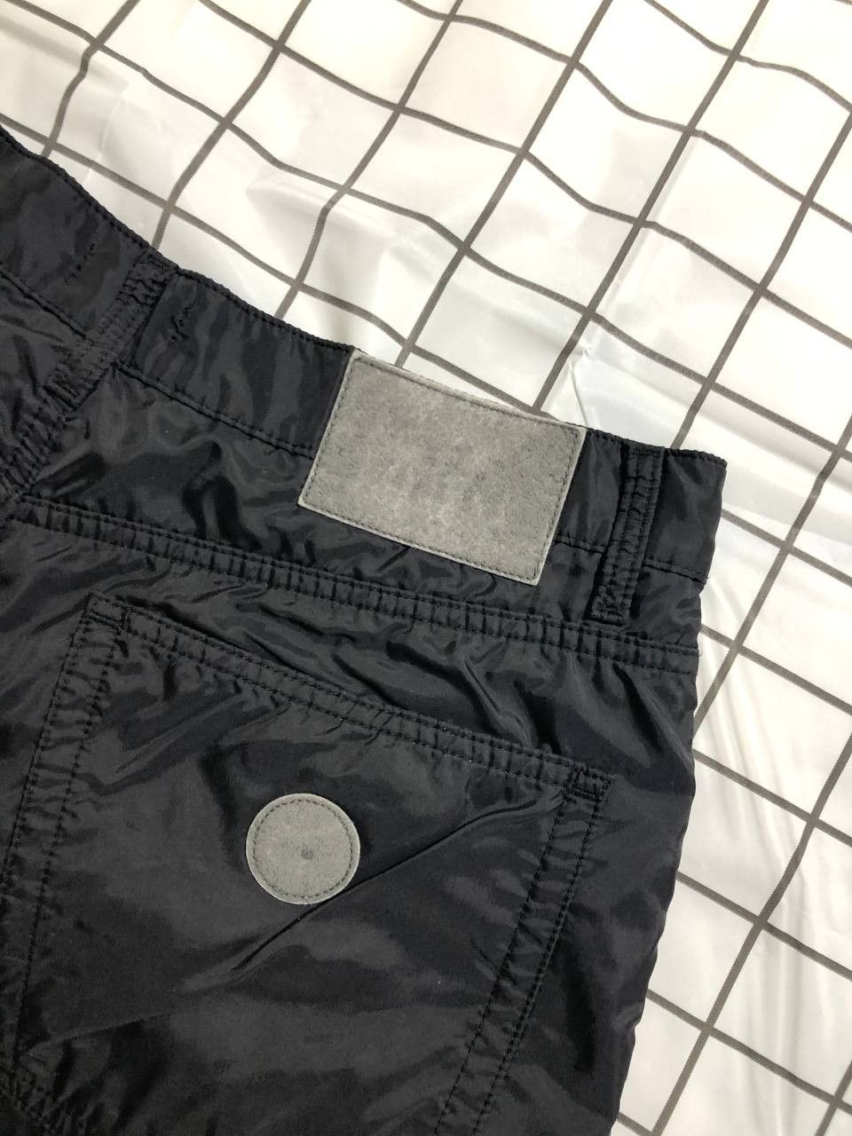 Moschino DESIGNER VINTAGE MOSCHINO Black High Waist Belted Pants Size US 36 / EU 52 - 16 Thumbnail