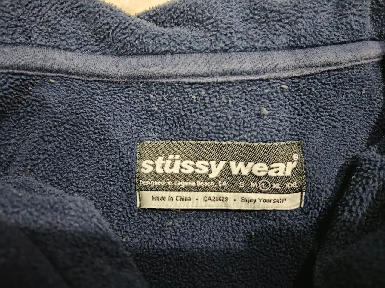 Stussy Stussy small embroidery logo fleece Size US L / EU 52-54 / 3 - 6 Thumbnail