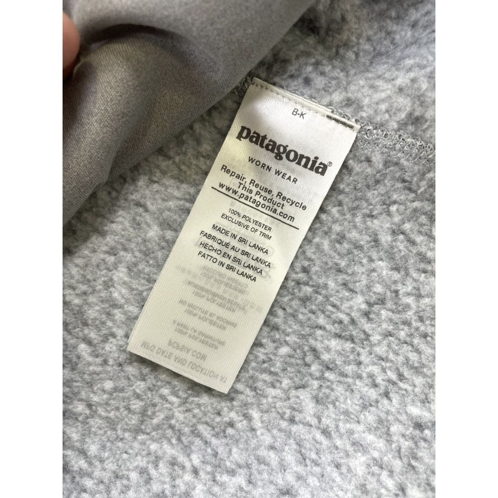 Patagonia Patagonia Better Sweater Vest Womens M Full Zip Fleece Gray 25886 Size M / US 6-8 / IT 42-44 - 3 Thumbnail
