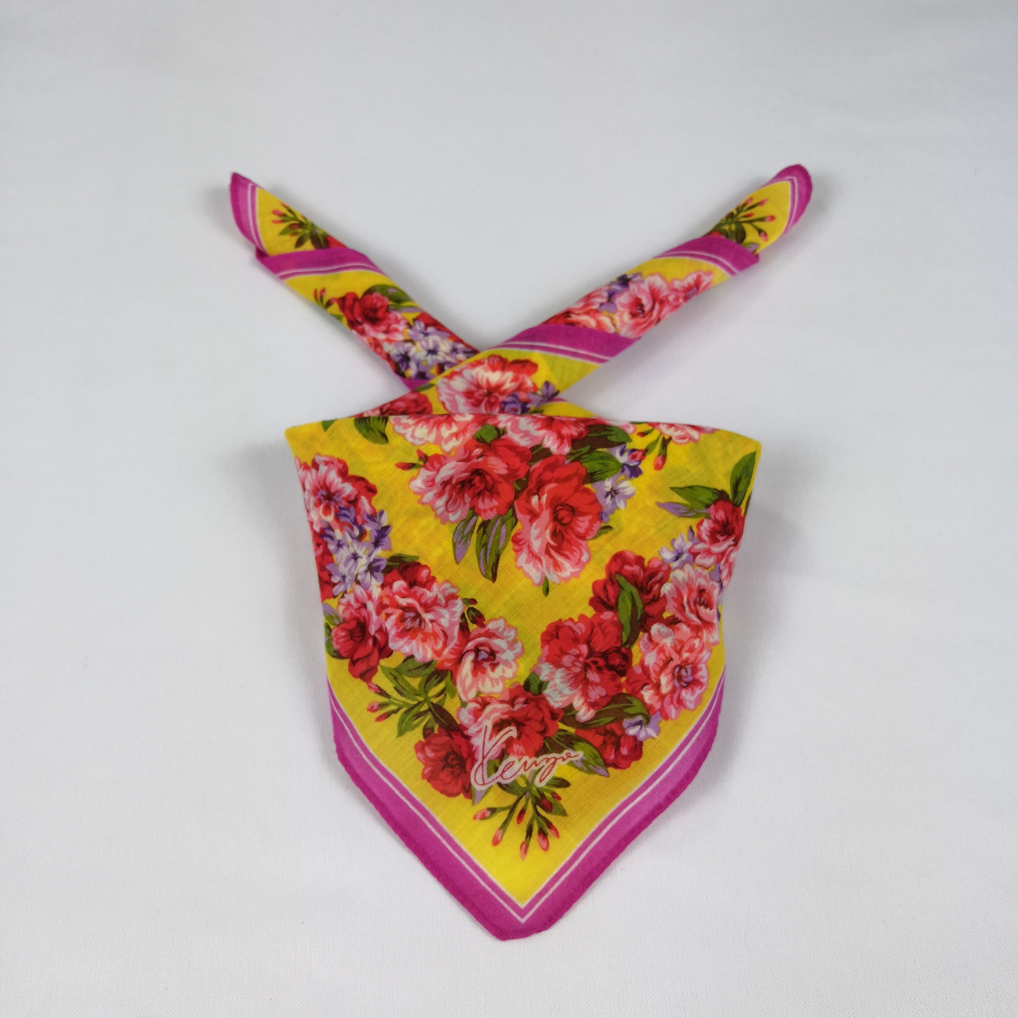 Kenzo Vintage Kenzo Handkerchief Neckerchief Bandana Size ONE SIZE - 1 Thumbnail