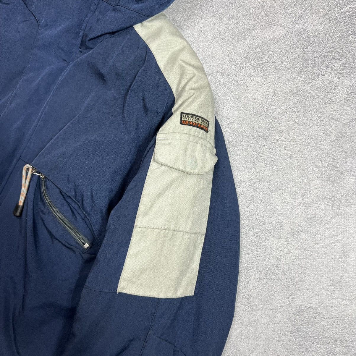Napapijri Vintage Napapijri Cordura Parka – Navy Blue💙 Archive Hype Size US M / EU 48-50 / 2 - 5 Thumbnail